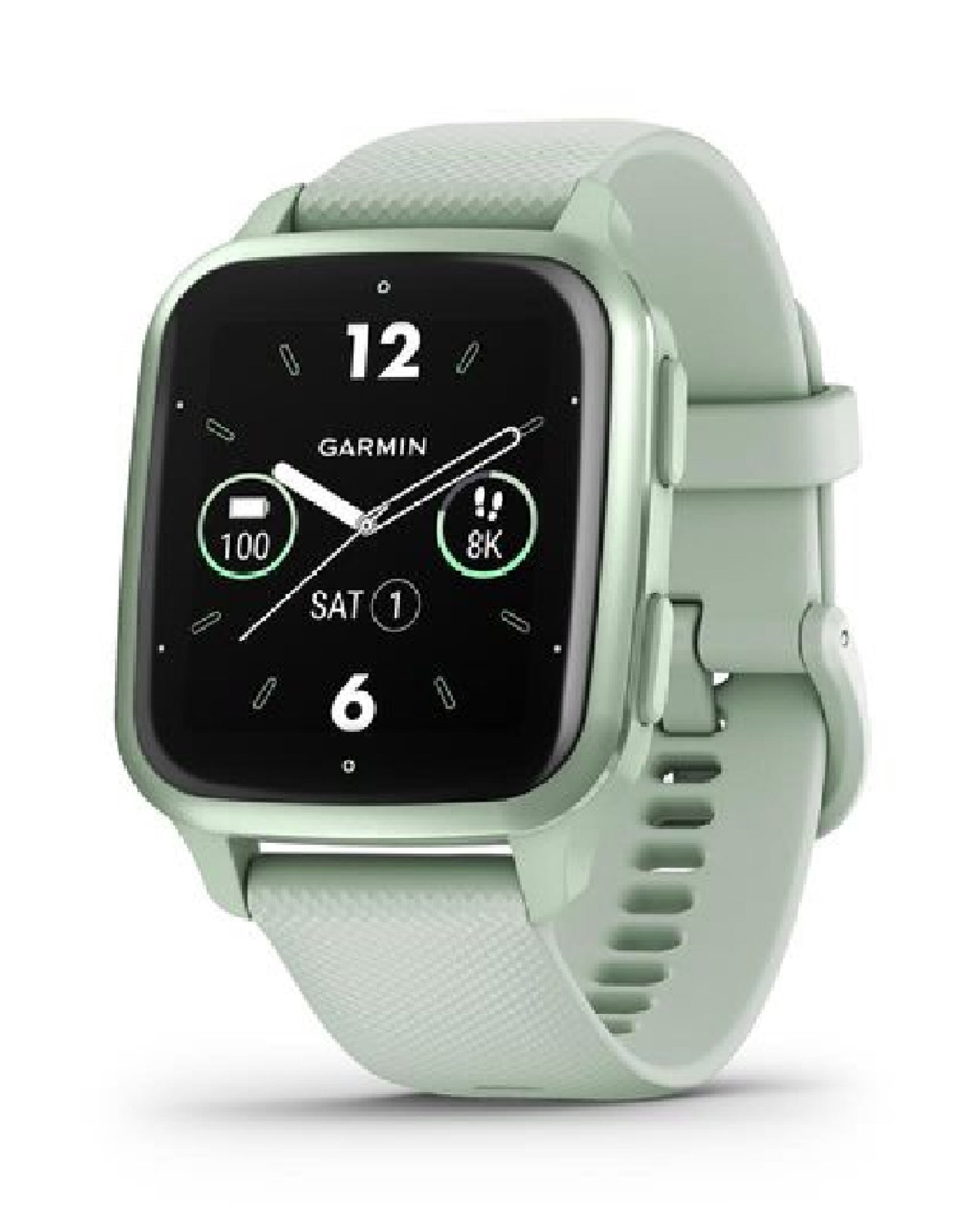 Garmin 010-02701-12 Garmin Venu® Sq2 LIGHT GREEN Watch