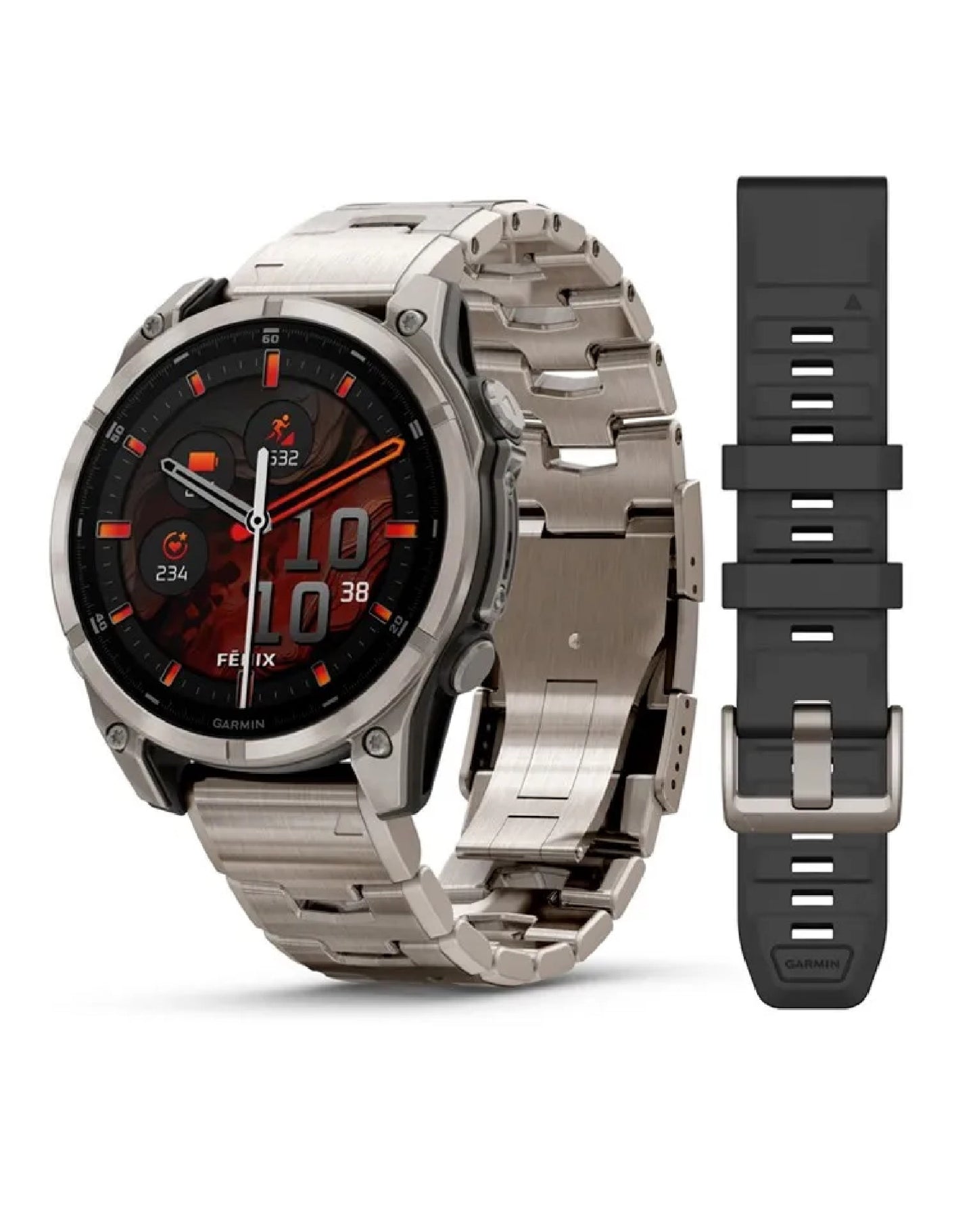 Garmin Fenix 8, 47MM , AMOLED, SAPHIRE, PREMIUM MULTISPORT GPS