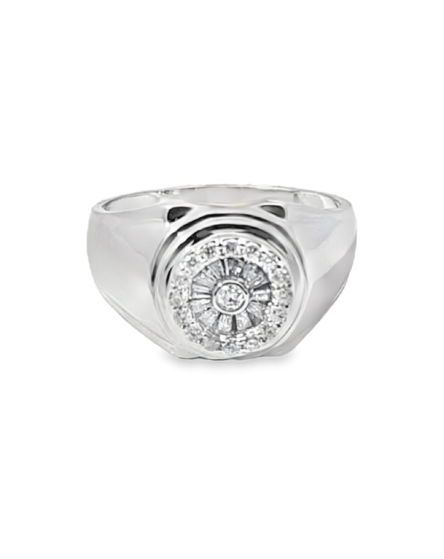 WHEEL´S Men's Diamond Ring, 0.45CT