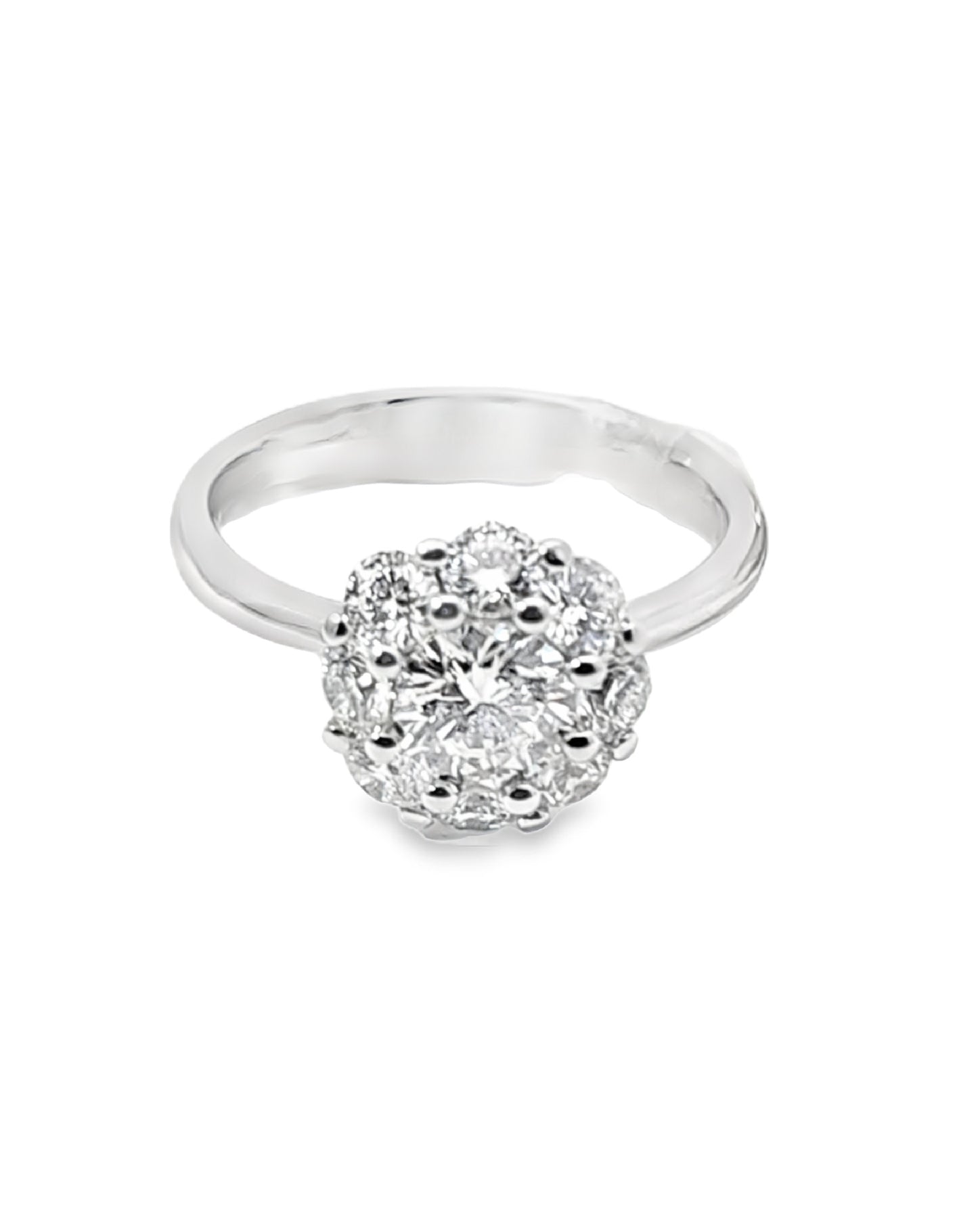 Solitaire Diamond Ring, 1.72CT, 0.70 CT + 1.00 CT