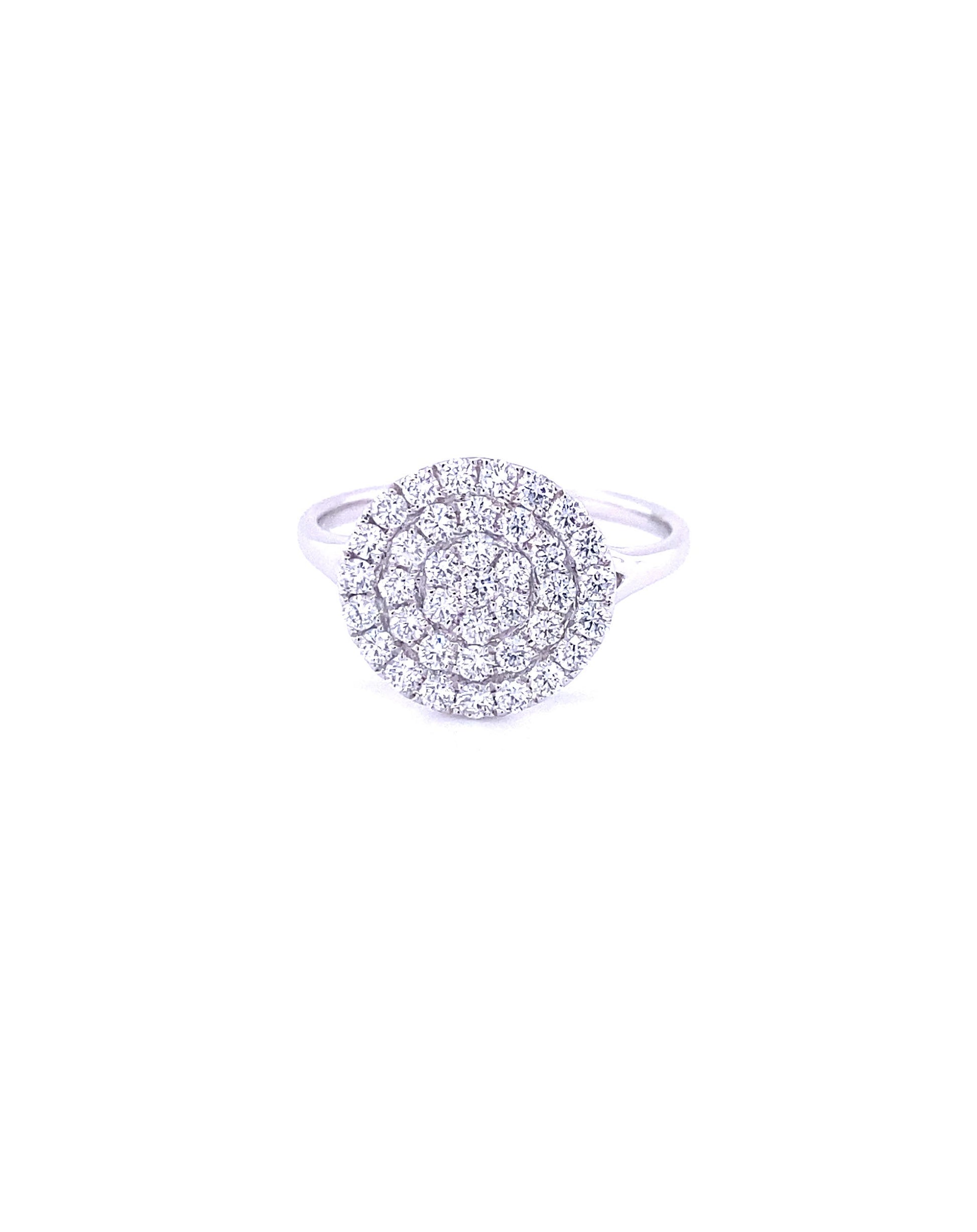 Diamonds Diamond Cluster Ring, 0.68 CT Rings