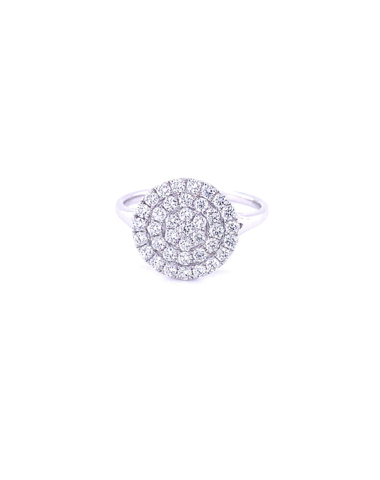 Diamonds Diamond Cluster Ring, 0.68 CT Rings