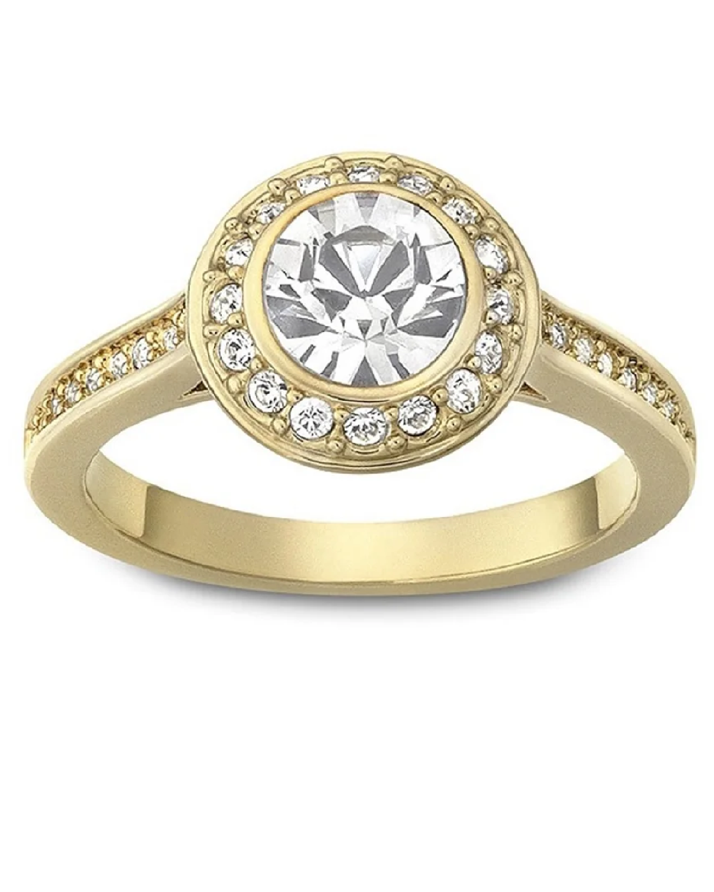 1094777 Swarovski Yellow Angelic Ring