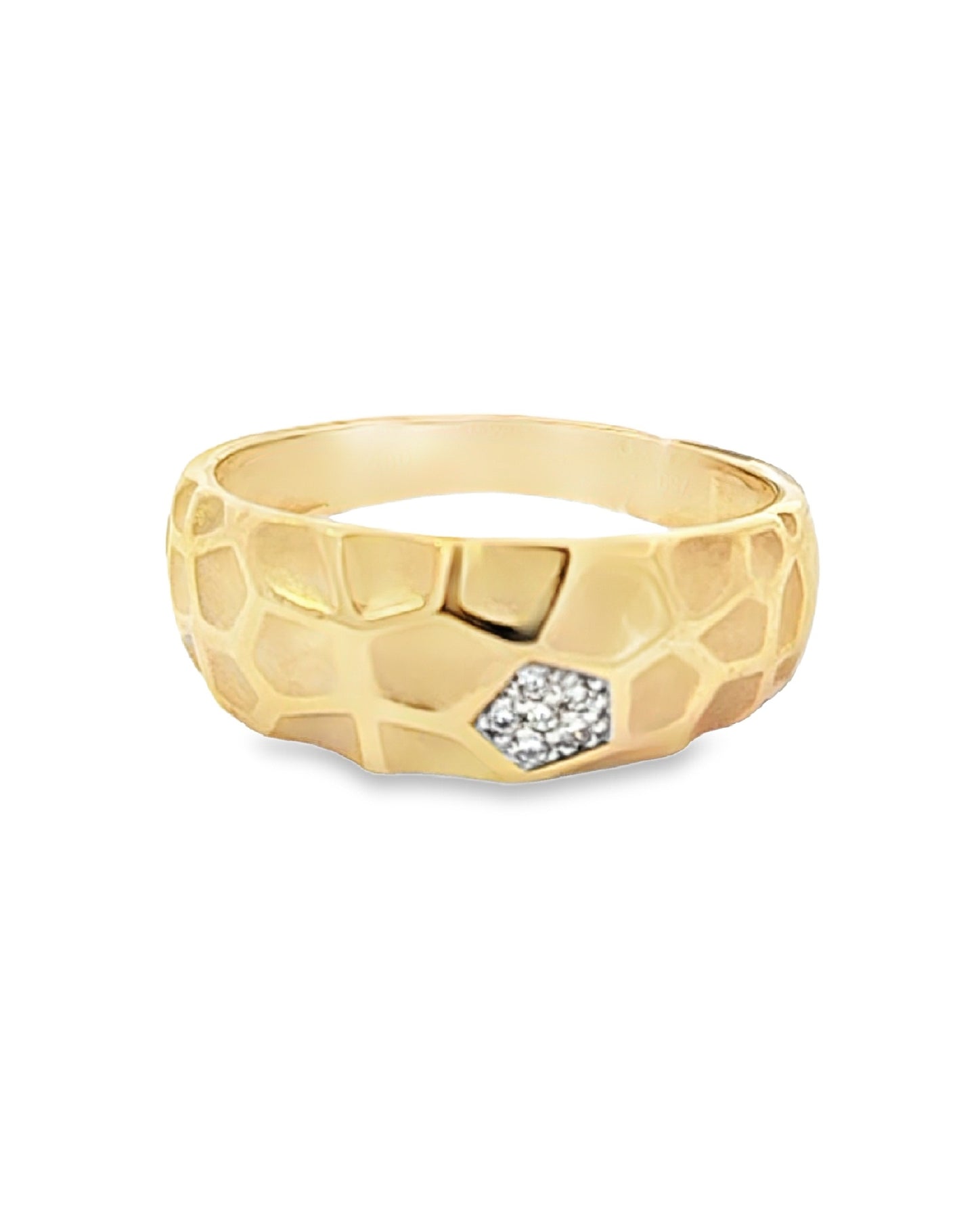 Artistic Diamond Ring, 0.03Ct