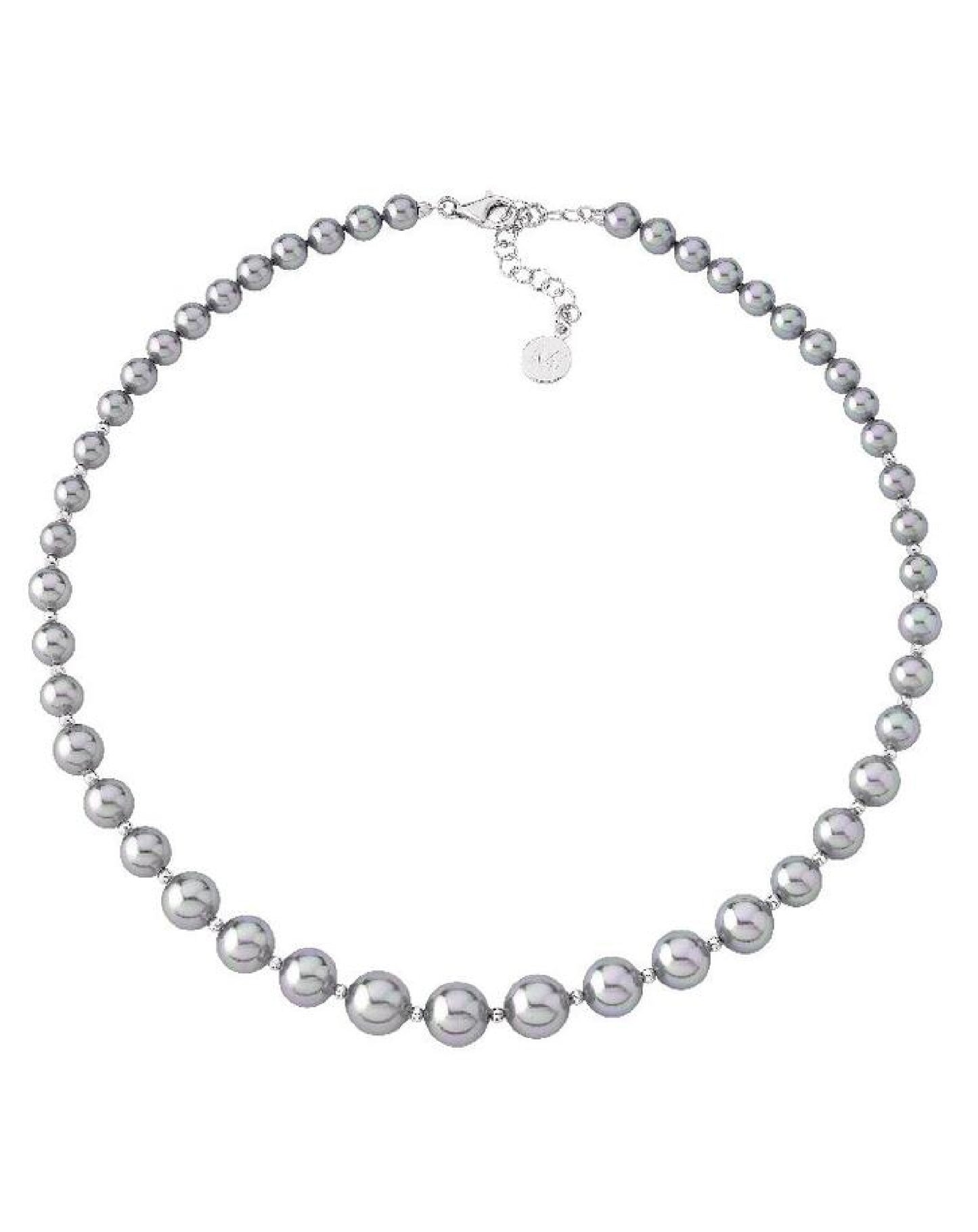 Majorica 14710.03.2.N43.000.1 White Pearl Necklace lyra, MAJ-1128 Necklaces