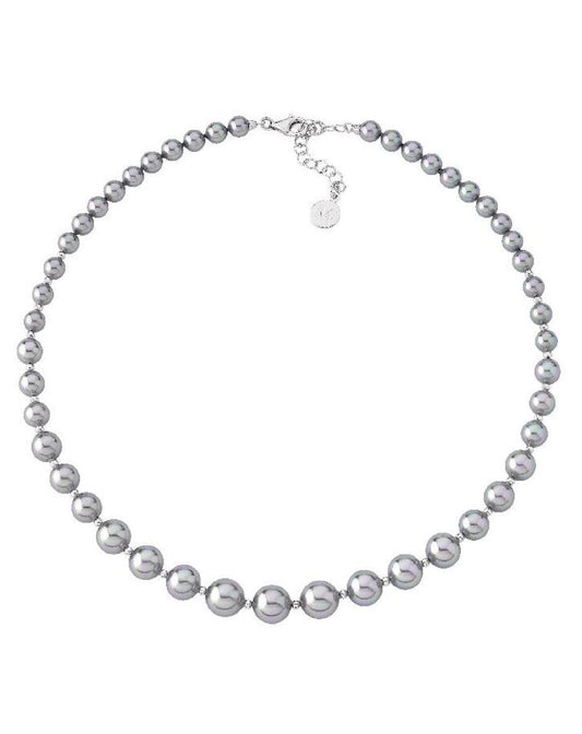Majorica 14710.03.2.N43.000.1 White Pearl Necklace lyra, MAJ-1128 Necklaces
