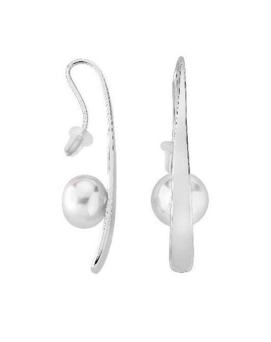 Majorica 14733.01.2.E00.000.1 White Pearl Earring Planet Earrings