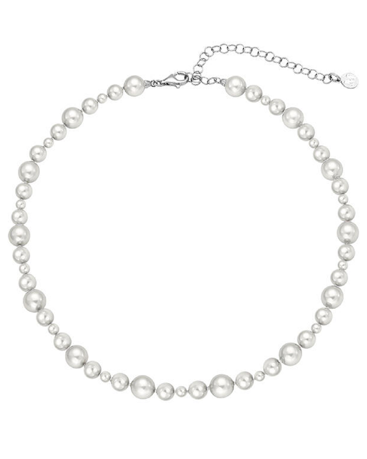 16502.01.2.N36.000.1 Majorica White Pearl Estela Necklace