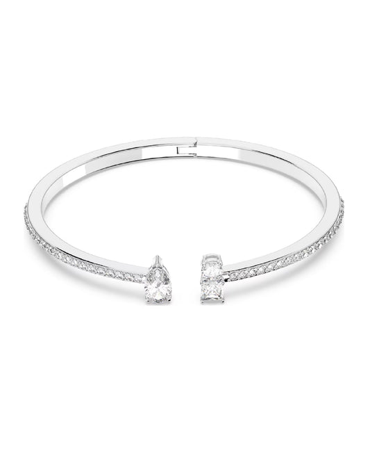 Swarovski 5556912 Swarovski ATTRACT CUFF, L size Silver Tone Jewelry