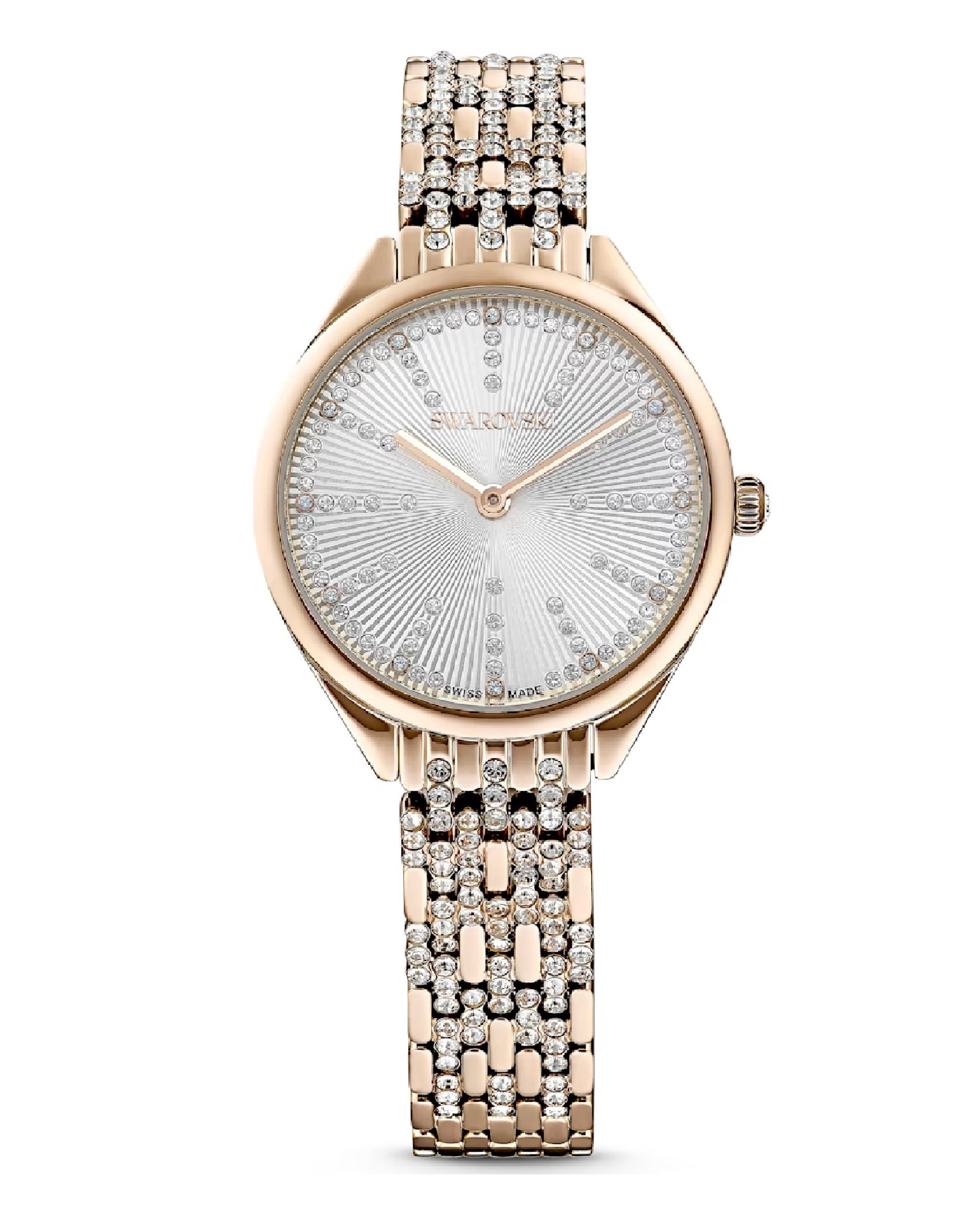 Swarovski Swarovski Champagne YELLOW Gold Tone Watch Quartz Watch