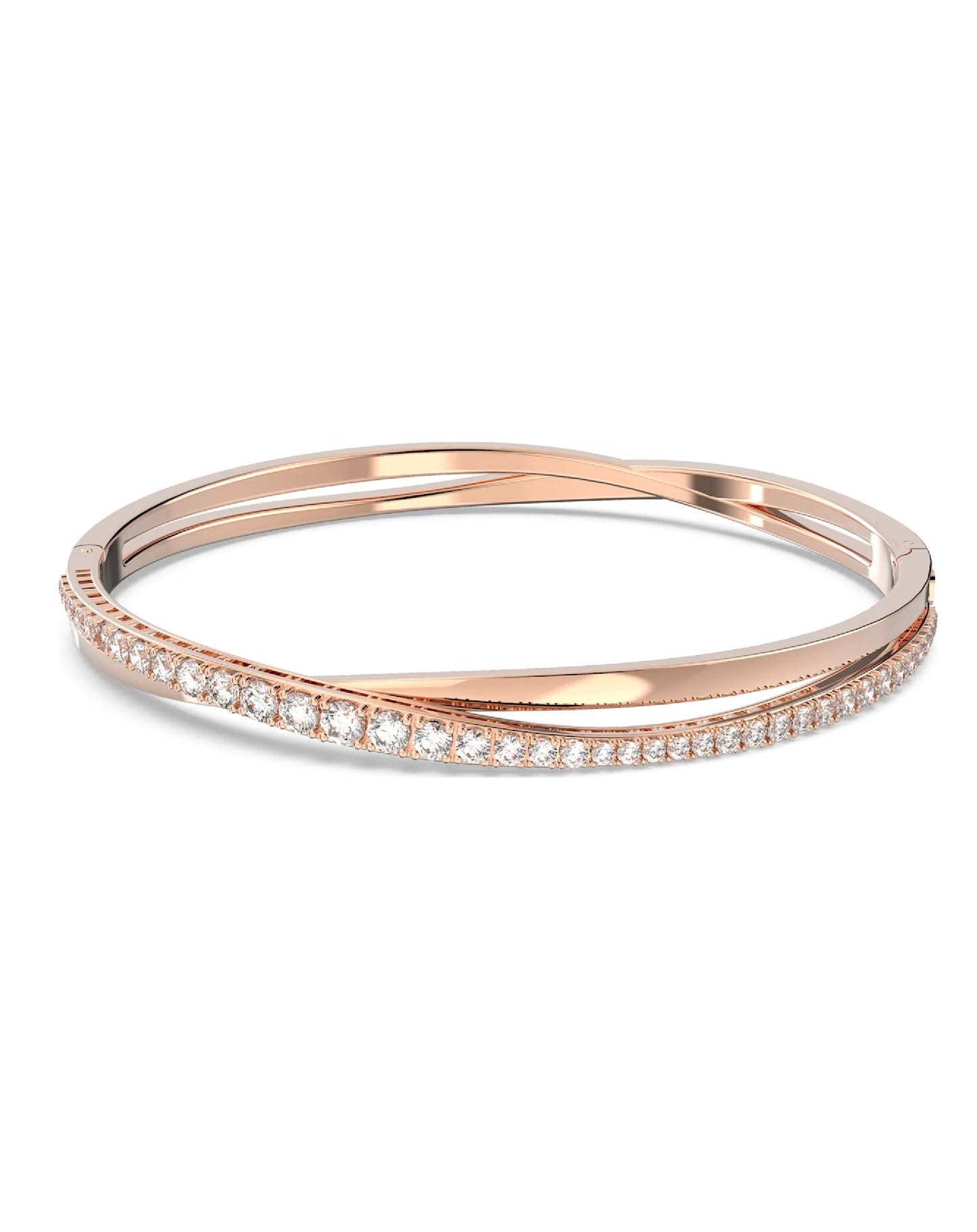 Swarovski 5620552 Swarovski MILLENIA Rose Gold Tone Plated Bangle Bracelets