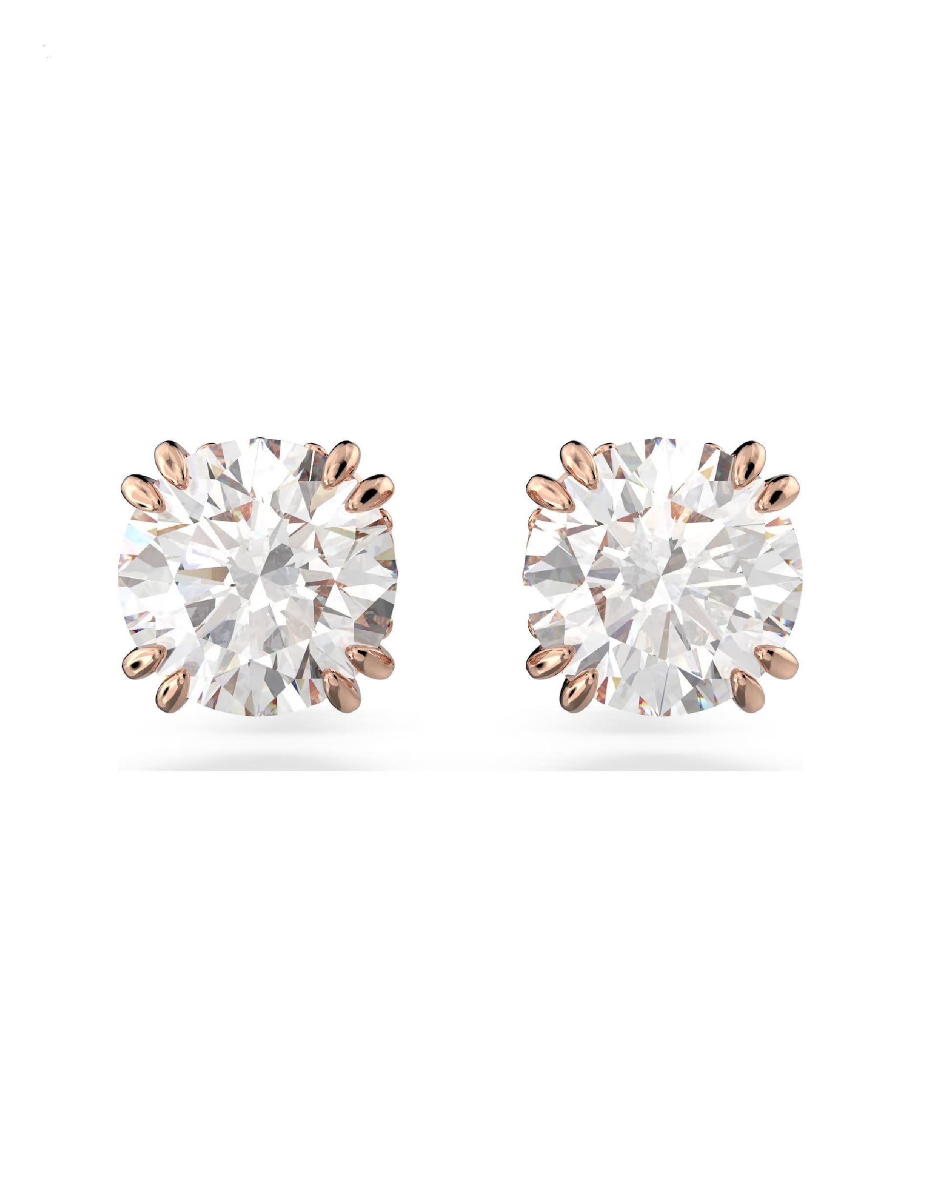 Swarovski 5638801 Swarovski Constella STUD Earring, Rhodium Plated ROSE Tone Earrings