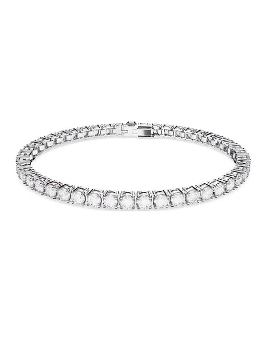 Swarovski 5648936 Swarovski Matrix BRACELET Size S, White Rhodium Bracelets