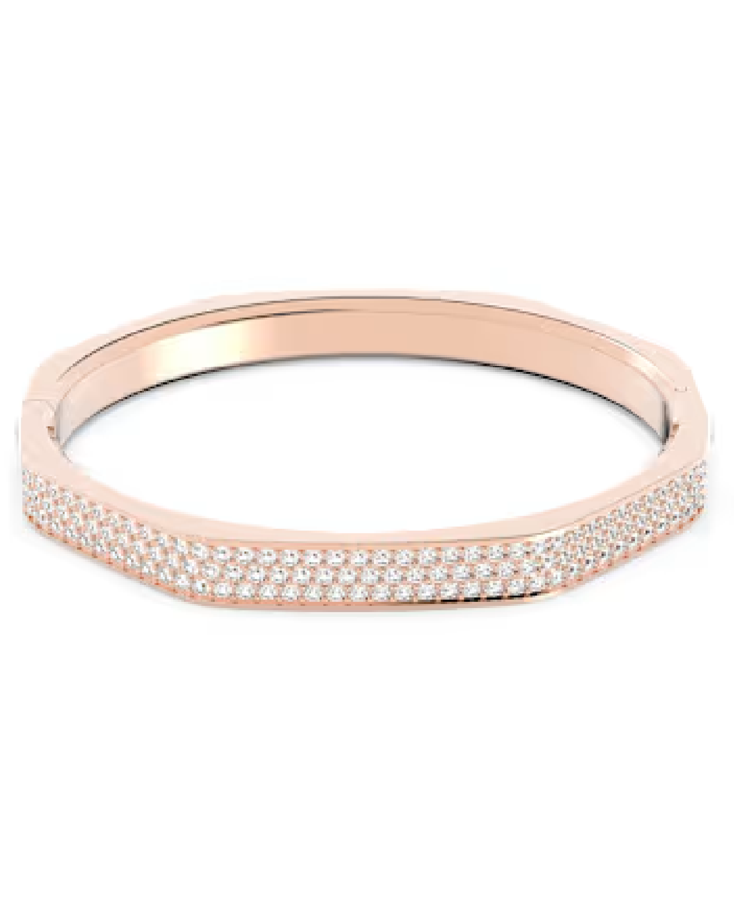 5652338 Swarovski Dextera Bangle Rose Gold Tone Plated