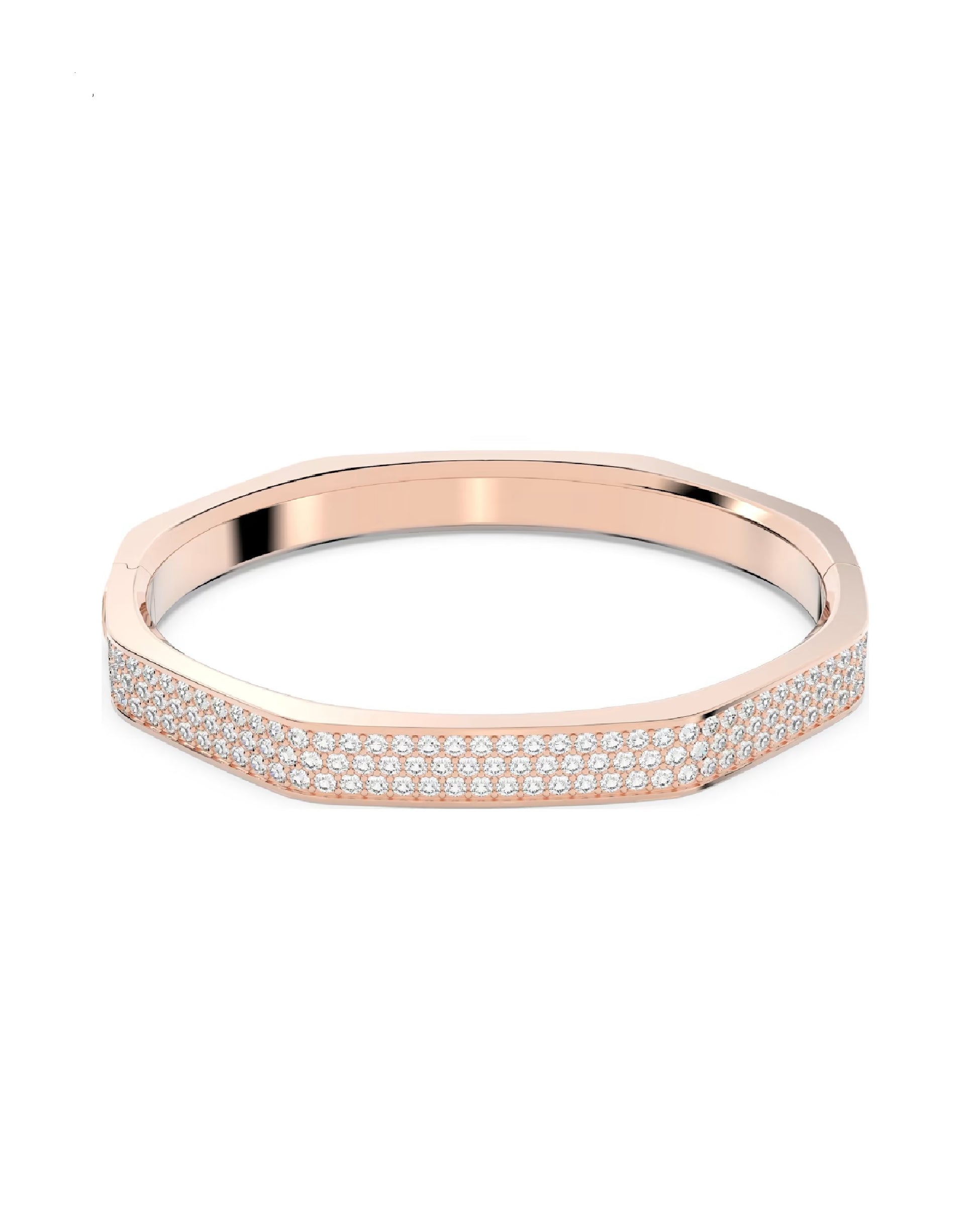 Swarovski 5655626 Swarovski Dextera BANGLE, Octagon Shape, Gold Tone Jewelry