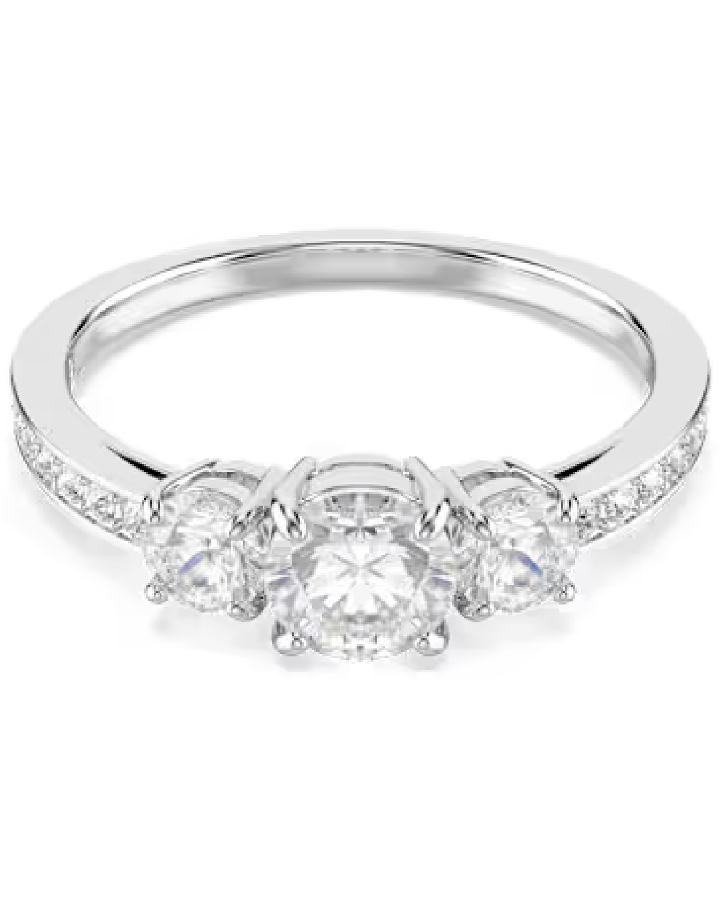 5656291 Swarovski Attract Trilogy White Gold Ring