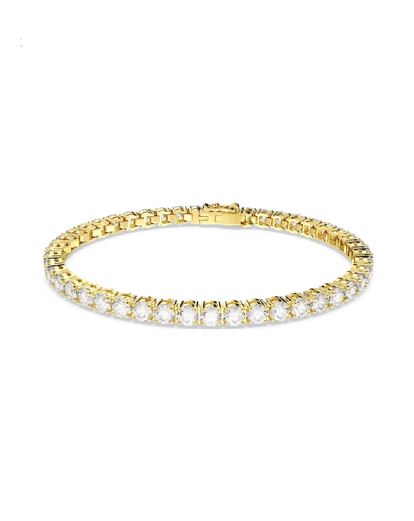Swarovski 5657663 Swarovski Matrix BRACELET Size XL, Yellow Rhodium Bracelets