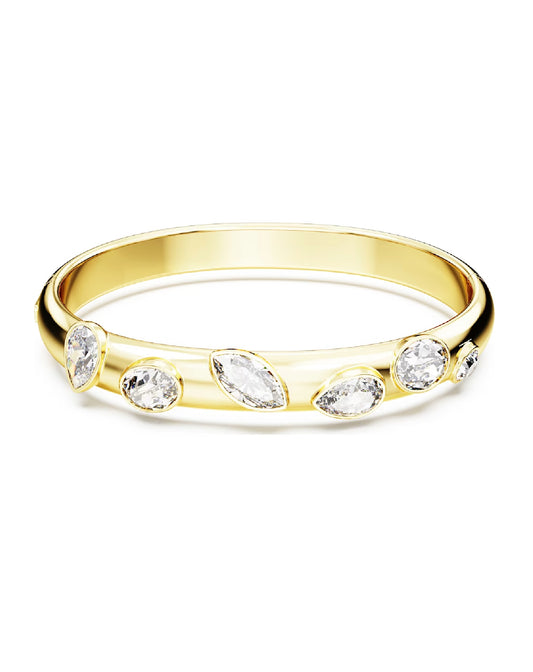 Swarovski Swarovski DEXTERA Bangle, Yellow GOLD Tone, MIXED cuts Jewelry