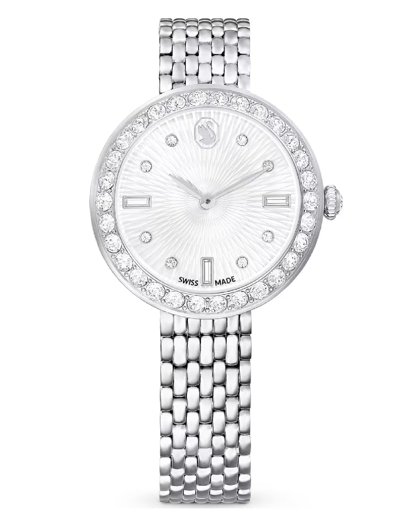 Swarovski 5673022 Swarovski Certa Pavé WATCH, White Tone Quartz Watch