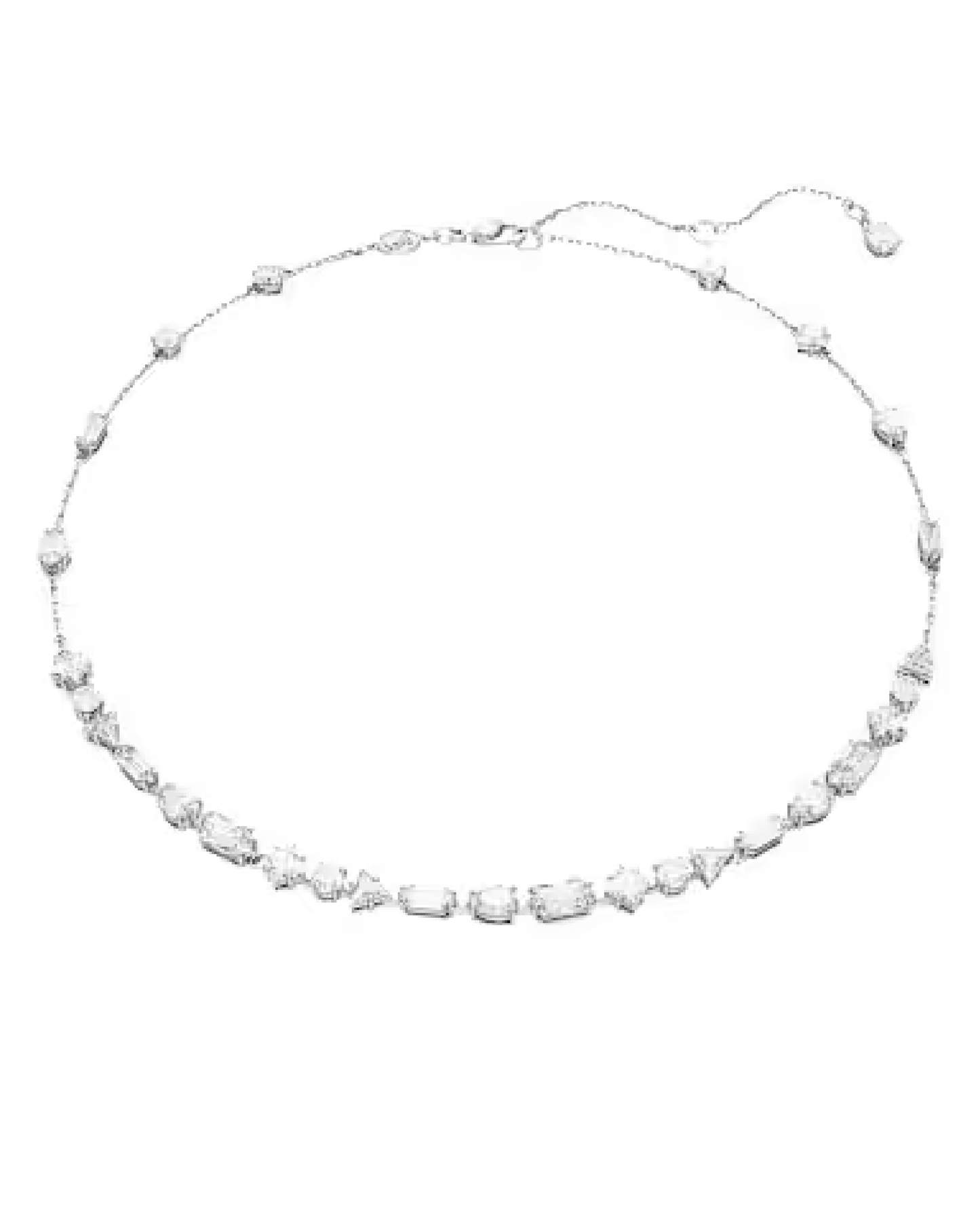 5676989 Swarovski White Gold Mesmera Necklace