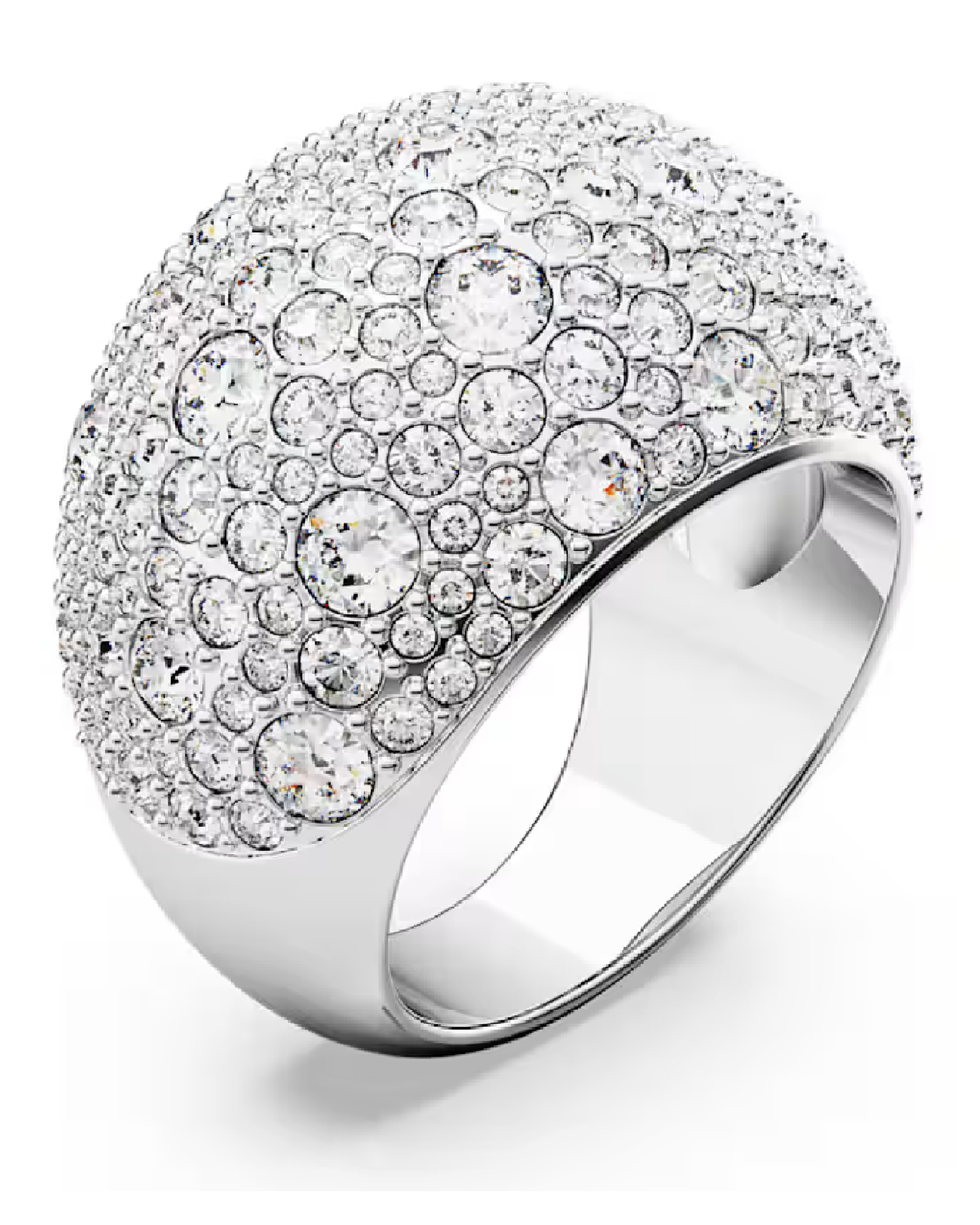 5677137 Swarovski Luna Cocktail White Gold Ring