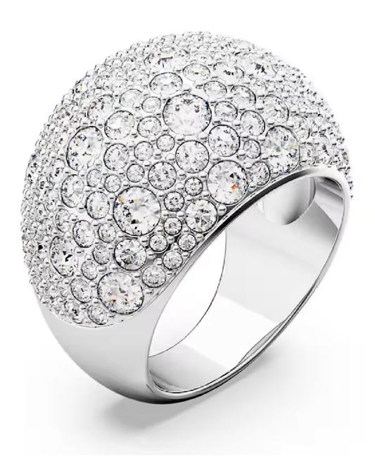 5677137 Swarovski Luna Cocktail White Gold Ring