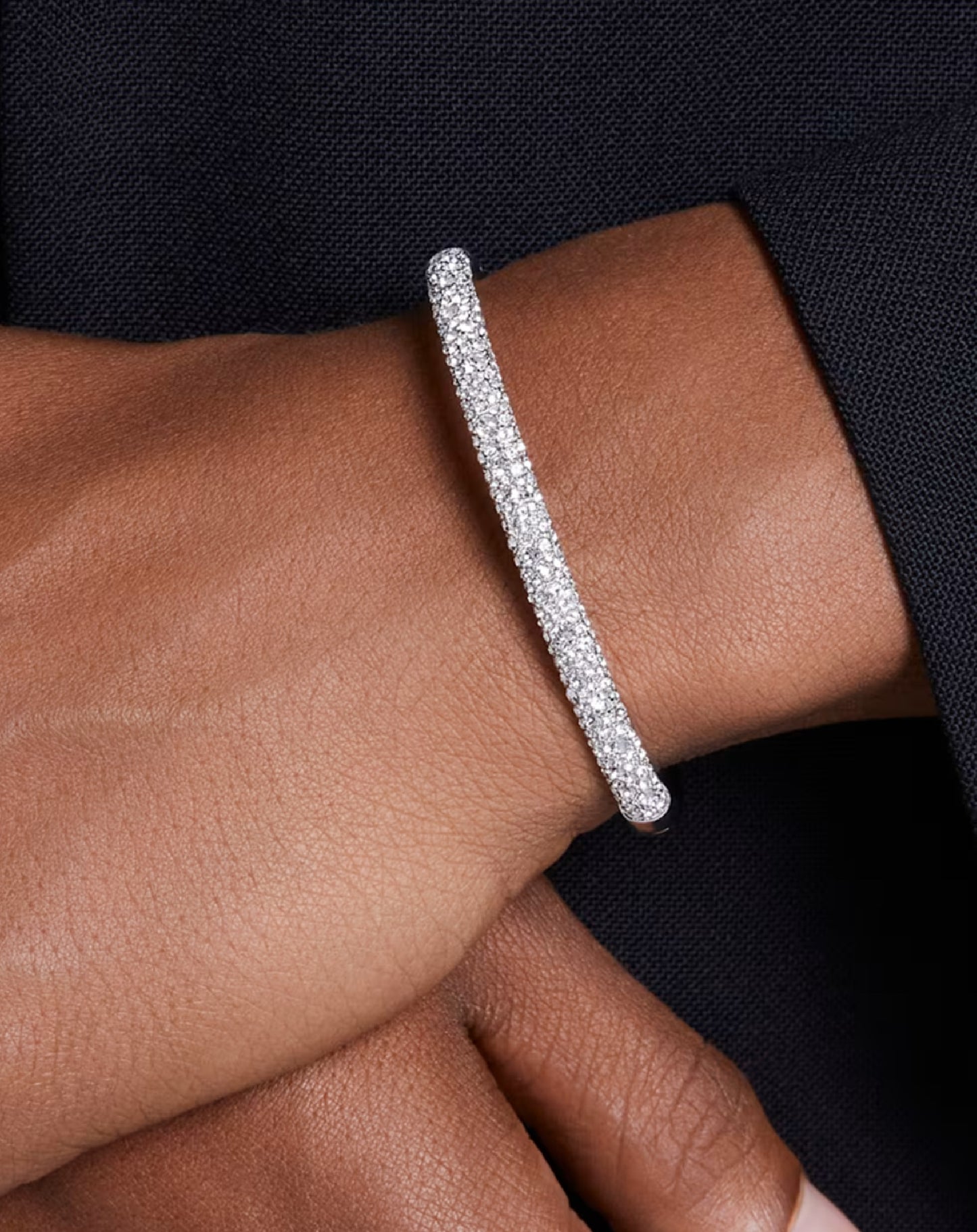 5684242 Swarovski Bangle Sublima, Size L