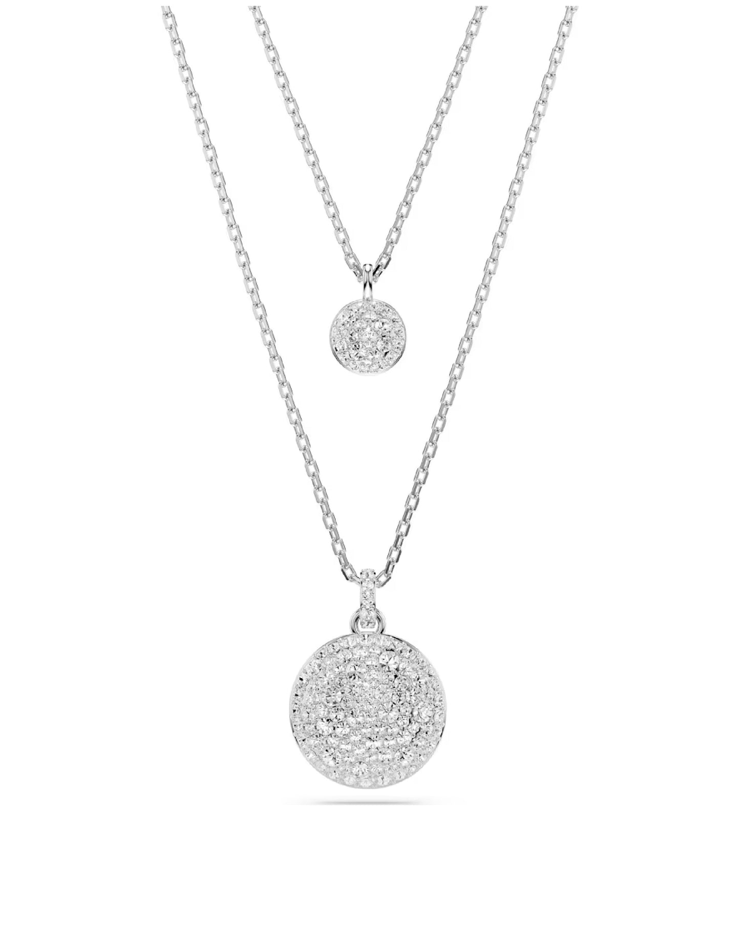 Swarovski 5684244 Swarovski Meteora White Gold Tone Necklace Necklaces