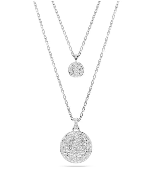 Swarovski 5684244 Swarovski Meteora White Gold Tone Necklace Necklaces