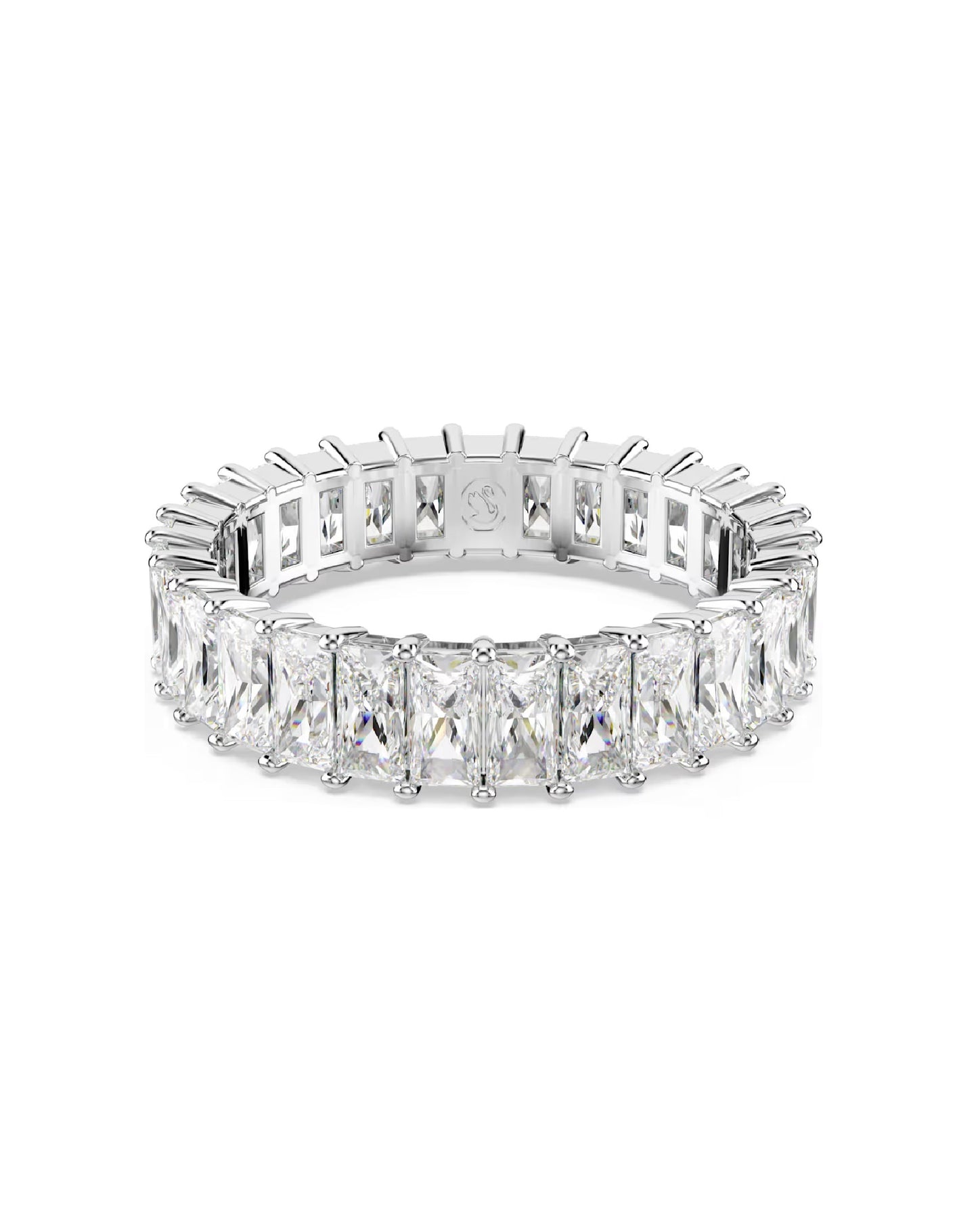 5693409 Swarovski Matrix RING White TONE