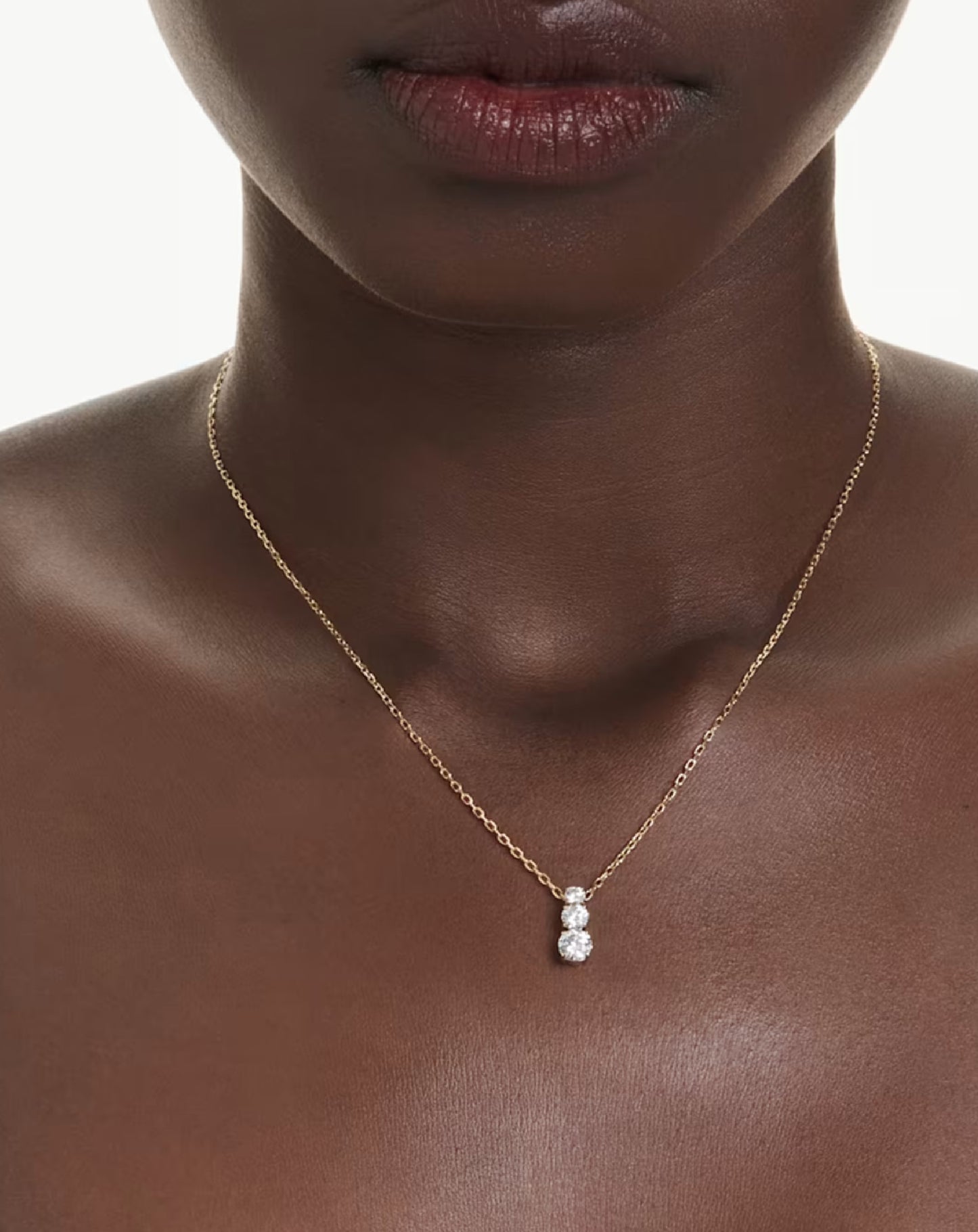 5723298 Stilla Trilogy Necklace, Yellow Tone