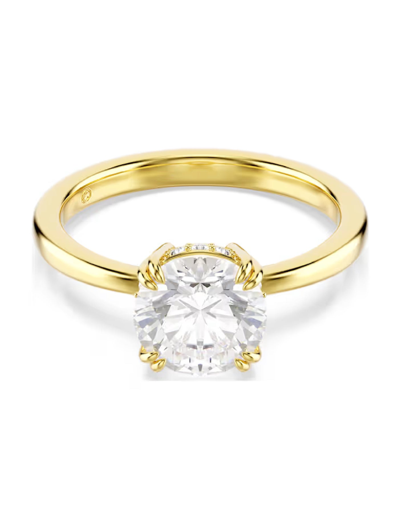 5723330 Stilla Cocktail Ring SWAROVSKI White Rhodium Plated Ring Size 50