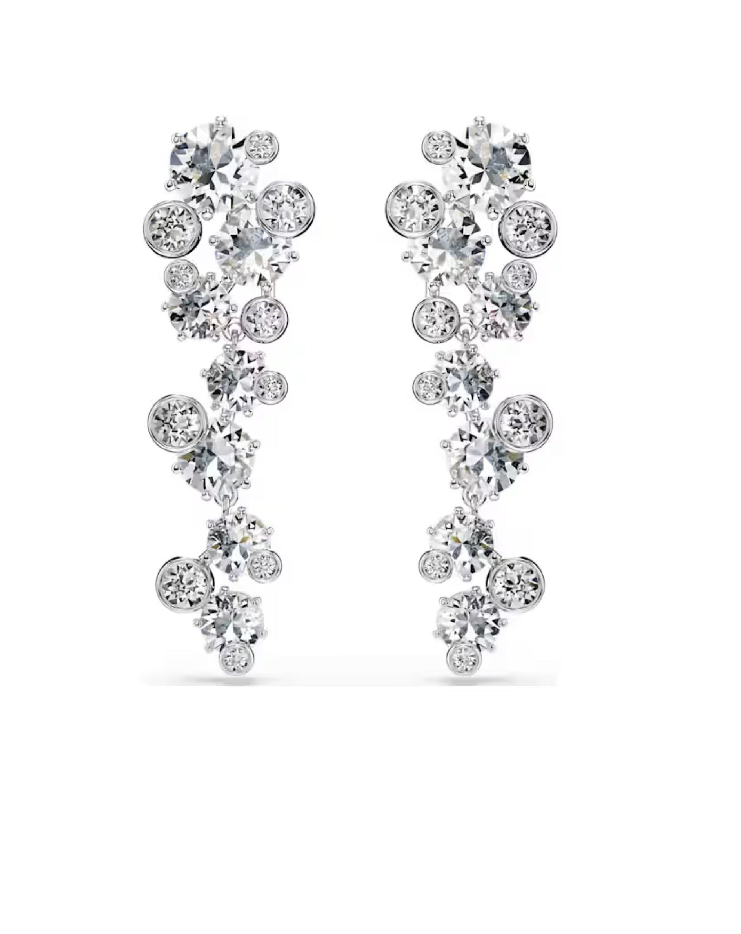 5732252 Swarovski Constella Earring White Tone