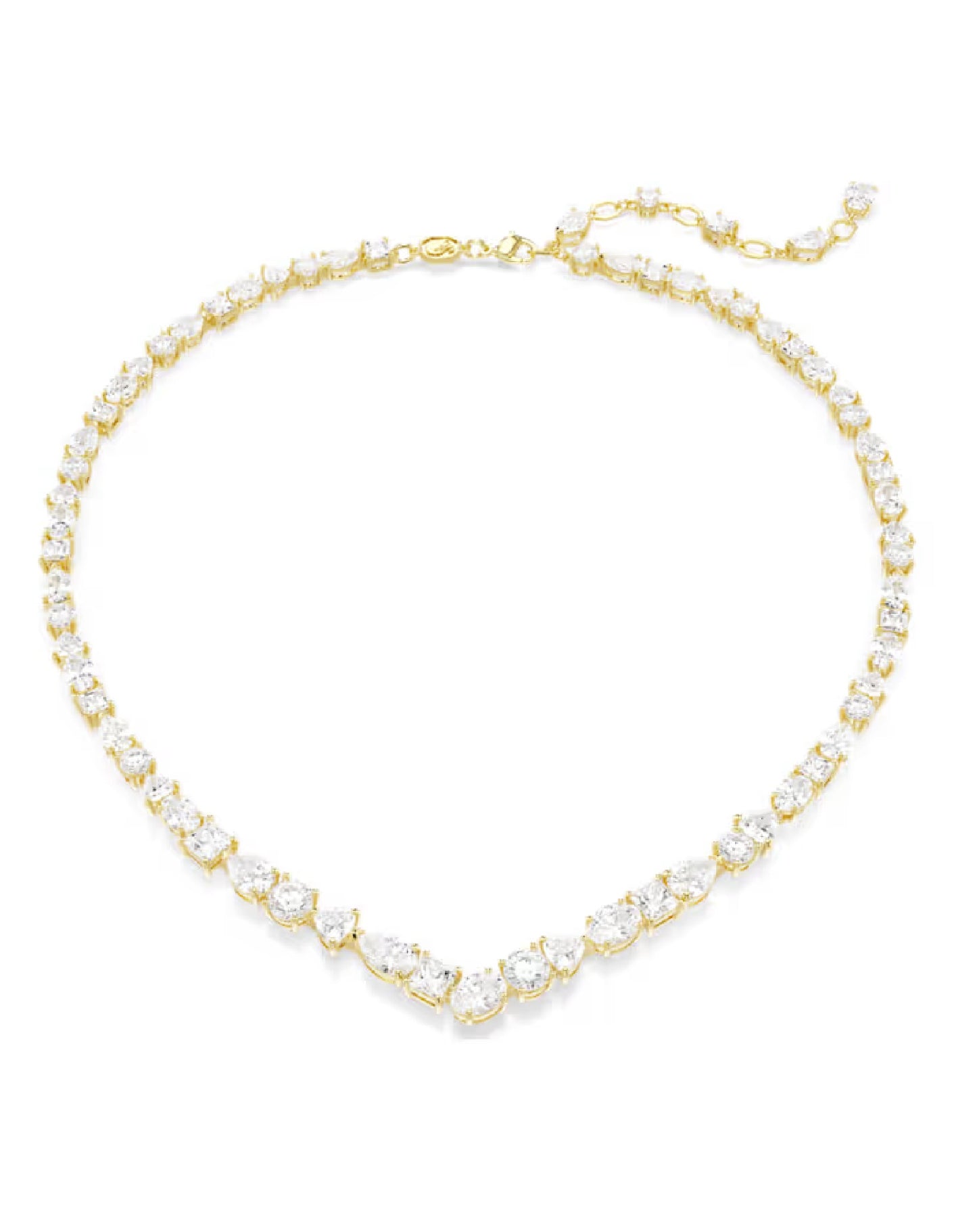5743826 Swarovski Yellow Gold Mesmera Necklace
