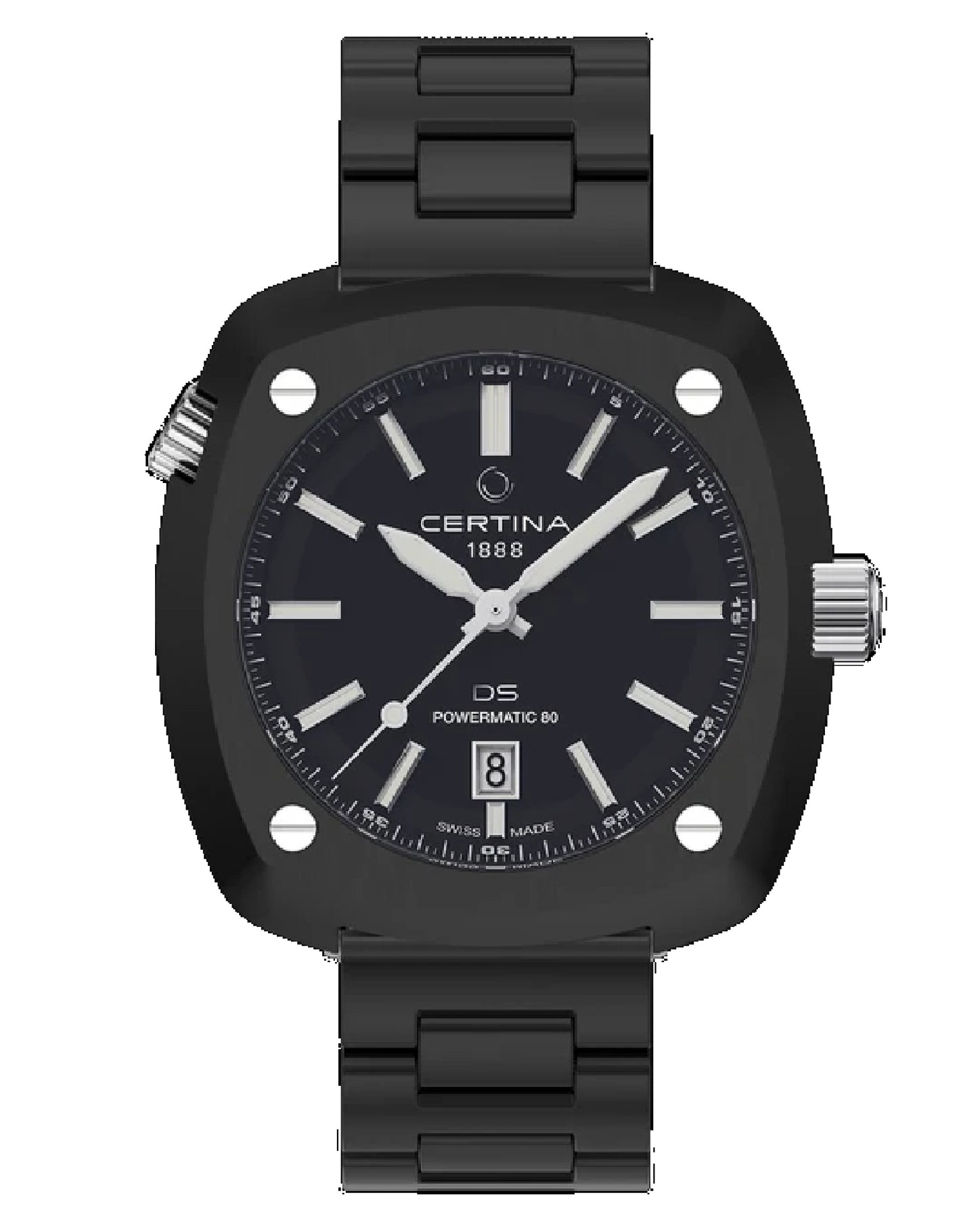 Certina C041.407.39.051.00 Certina DS + BLACK DIAL SPORT KIT Watch