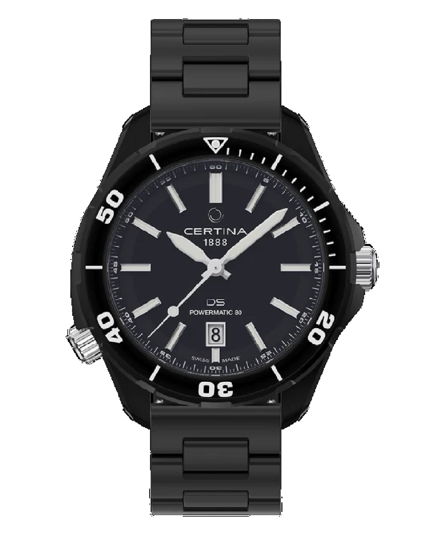 Certina C041.407.39.051.00 Certina DS + BLACK DIAL SPORT KIT Watch