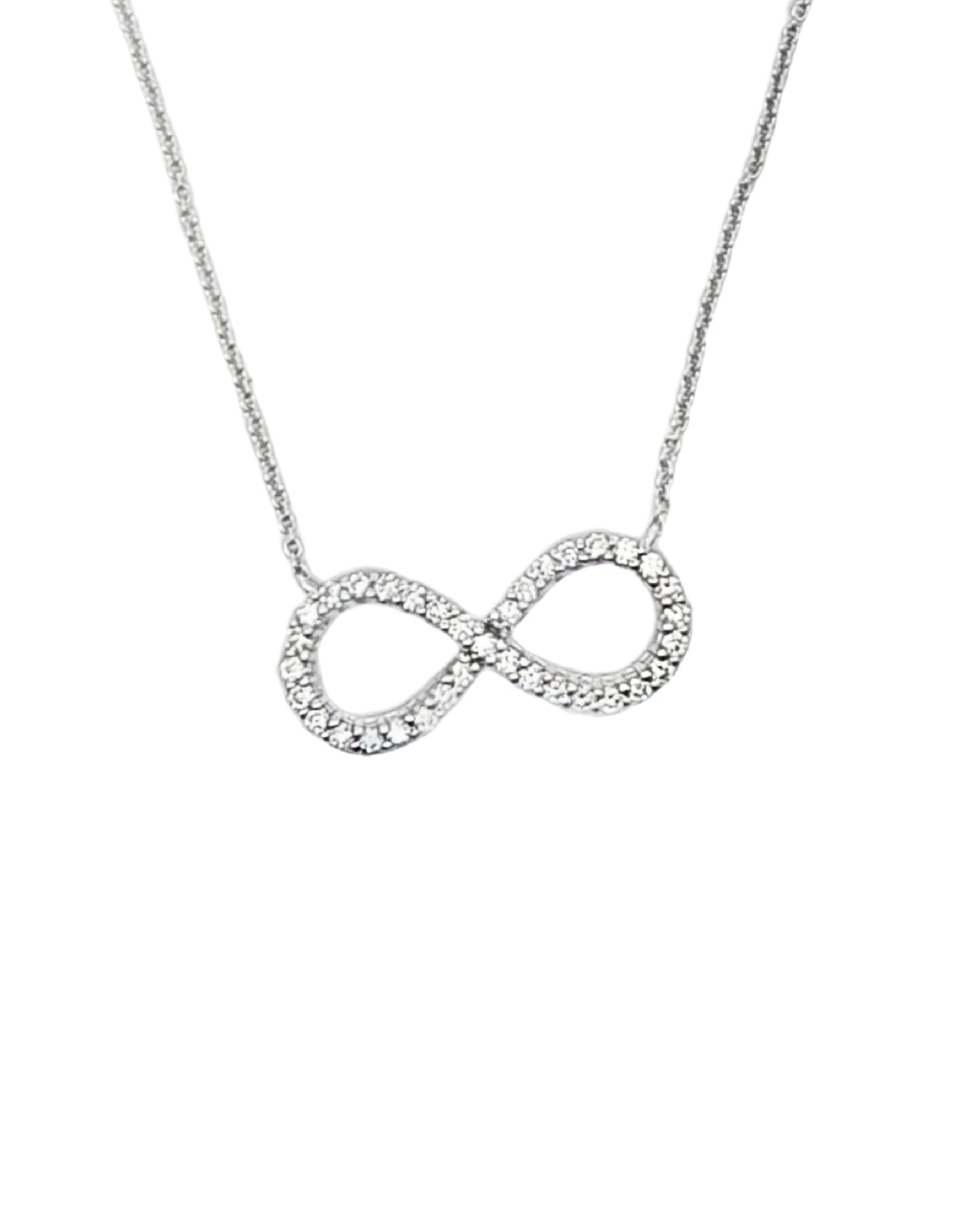 Infinity Diamond Pendant