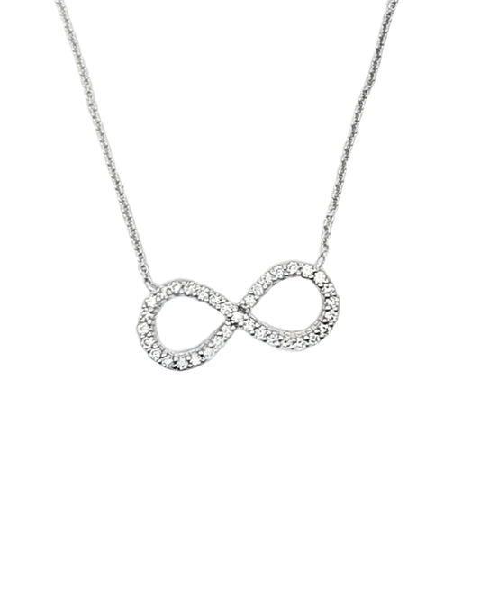 Infinity Diamond Pendant