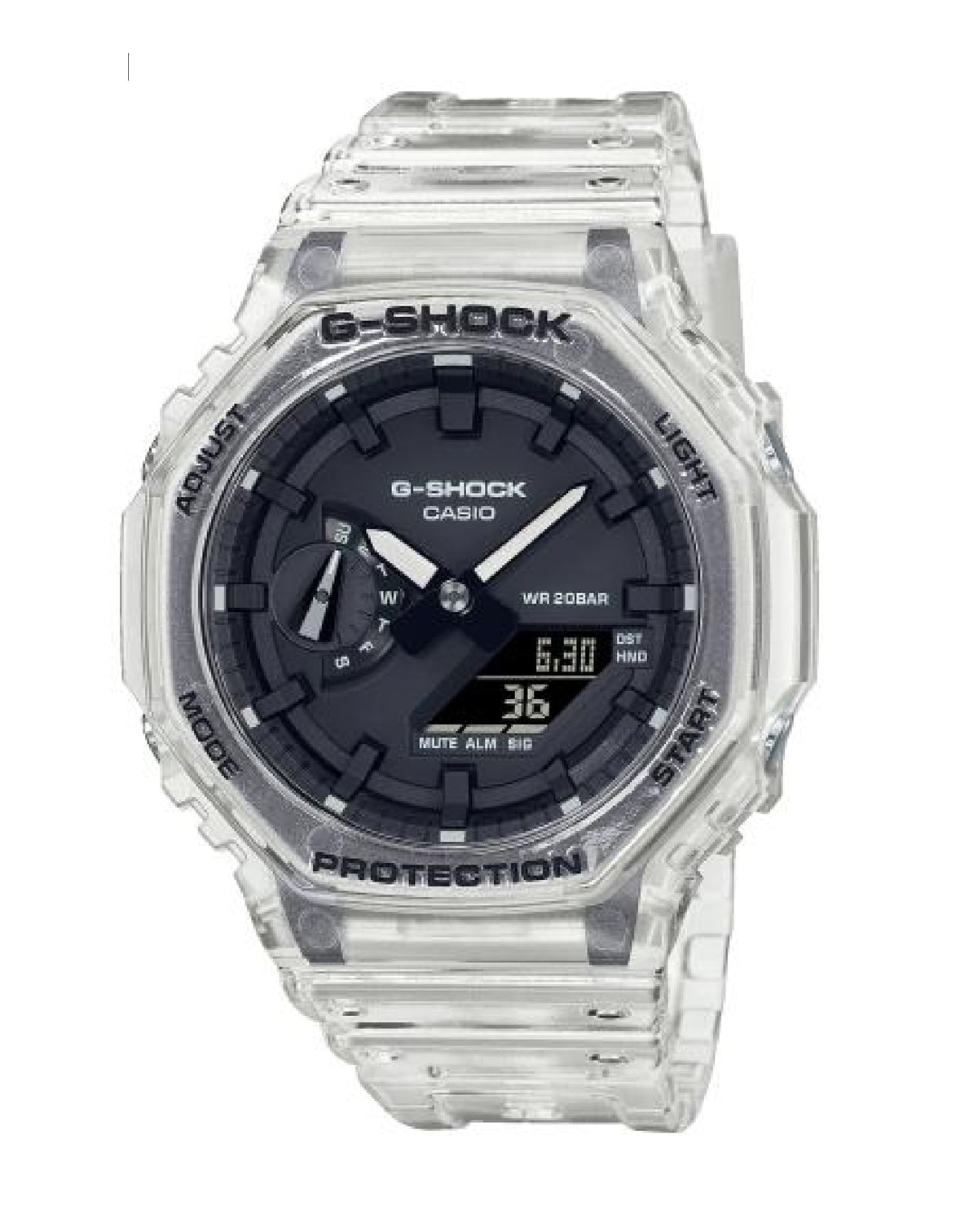 GA-2100SKE-7AER Casio G-SHOCK, Black Dial