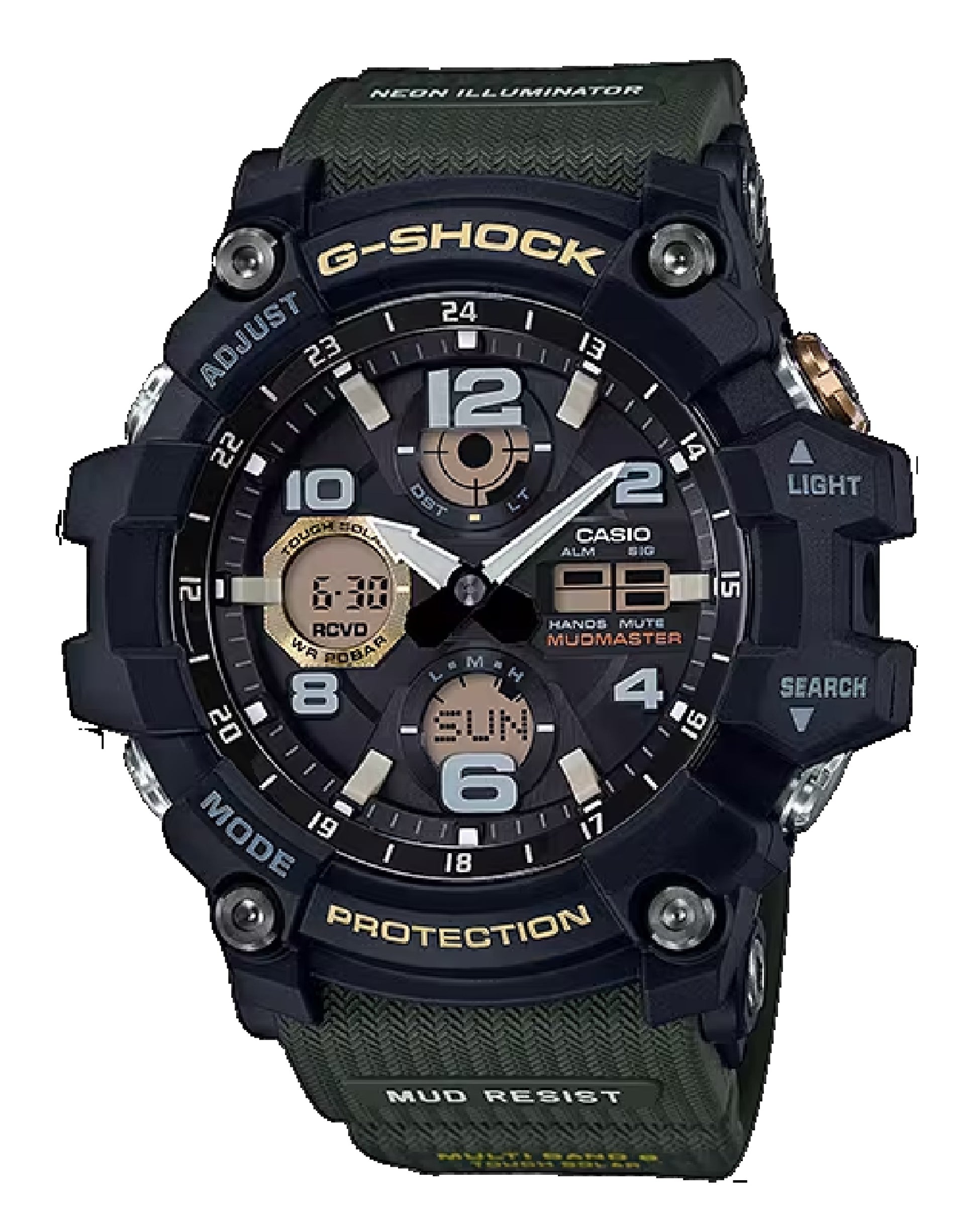 Casio GWG-100-1A3TR Casio G-SHOCK, Mudmaster, Compass Watch