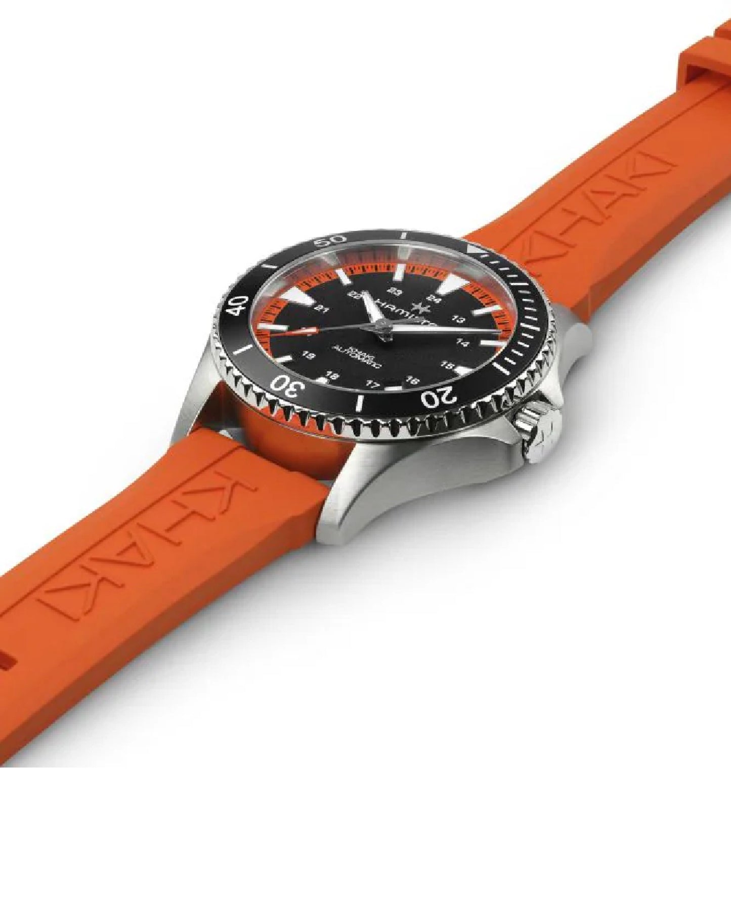 H82395331 Hamilton Auto Khaki Navy Scuba