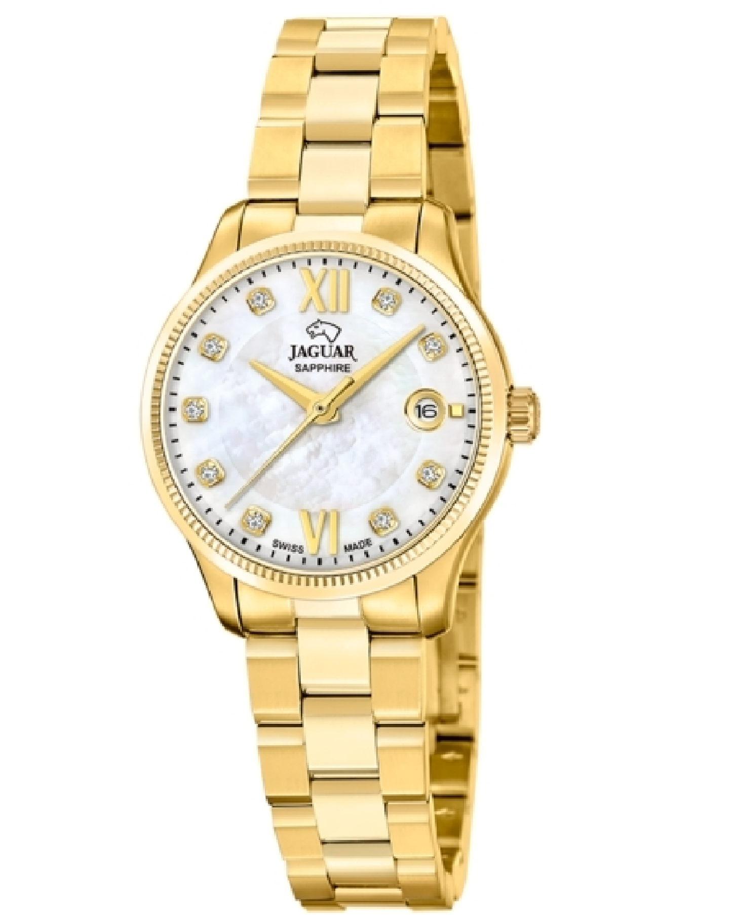 Jaguar Women White Dial J1047/1