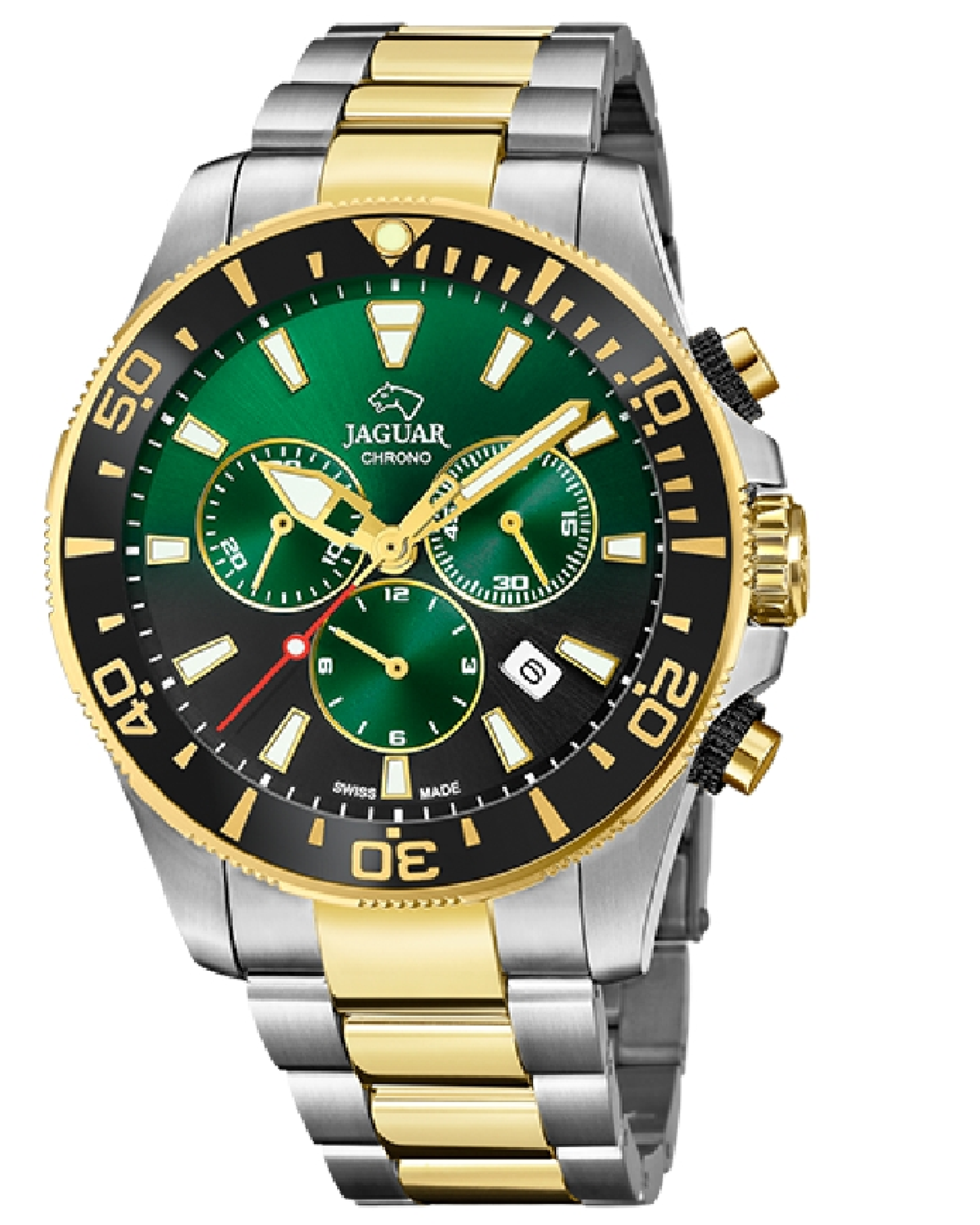 J862/5 JAGUAR Executive Diver Green Dial