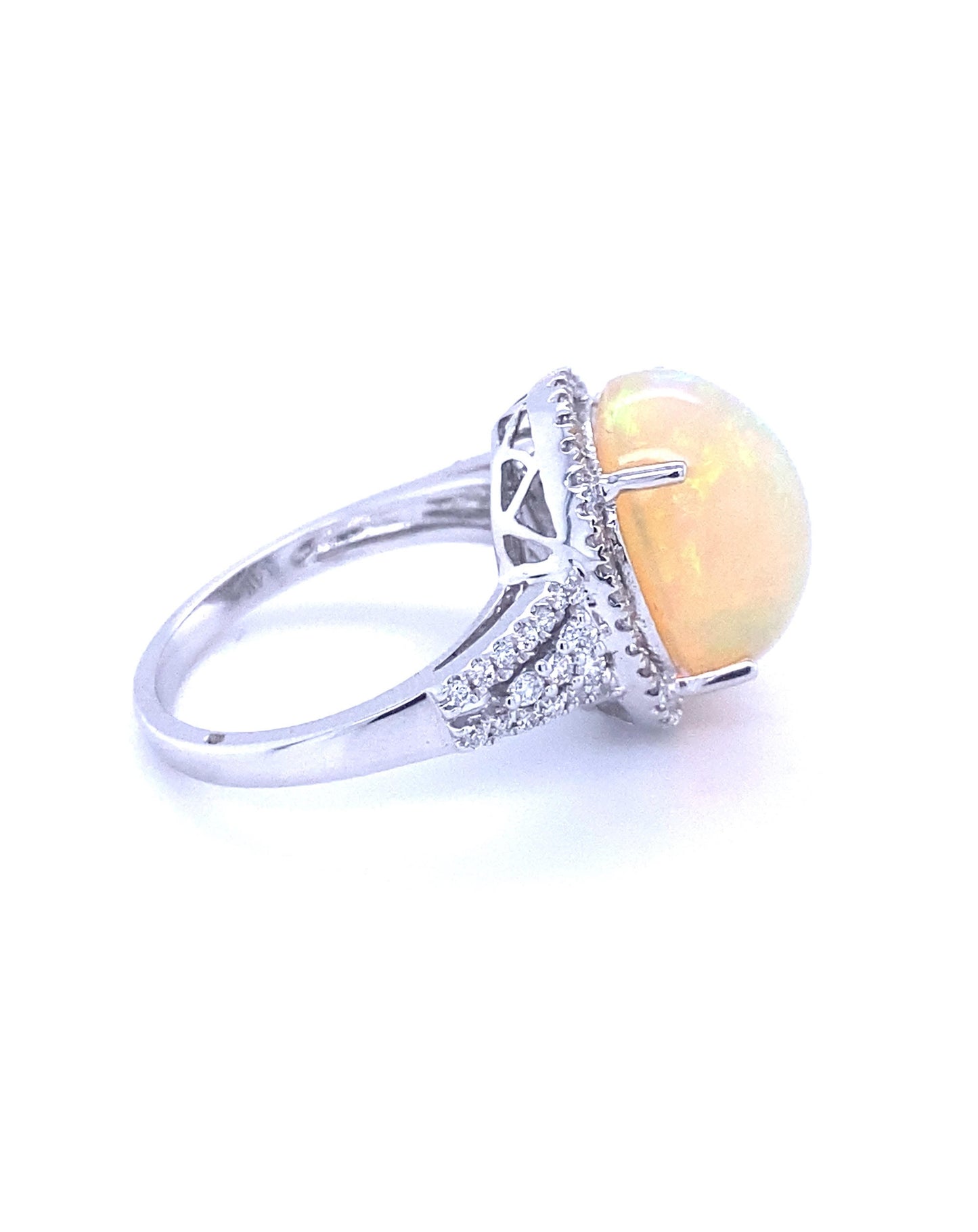 Diamonds 1 OPAL Diamond Ring. 5.46 CT+0.40 CT Rings