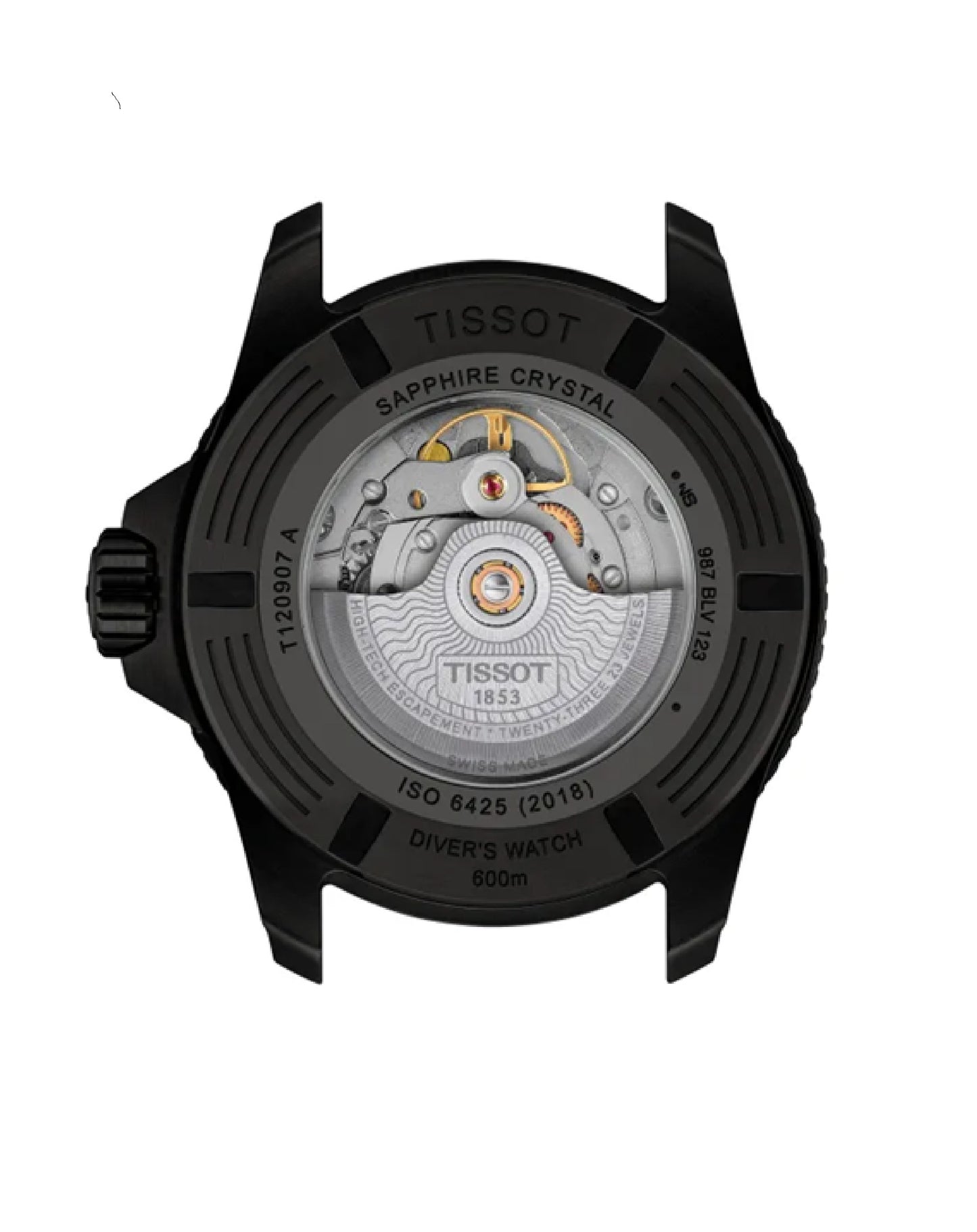 T120.907.37.051.00 Sea Star 2000 Black Graded Dial 44mm