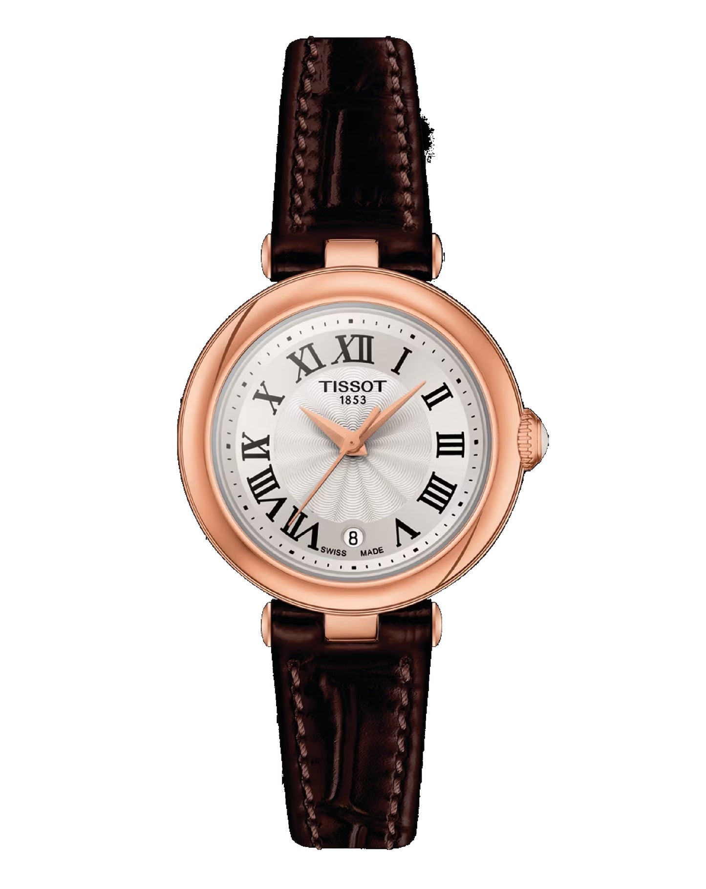 Tissot T126.010.36.013.00 Tissot BELLISIMA Lady BROWN Strap Quartz Watch