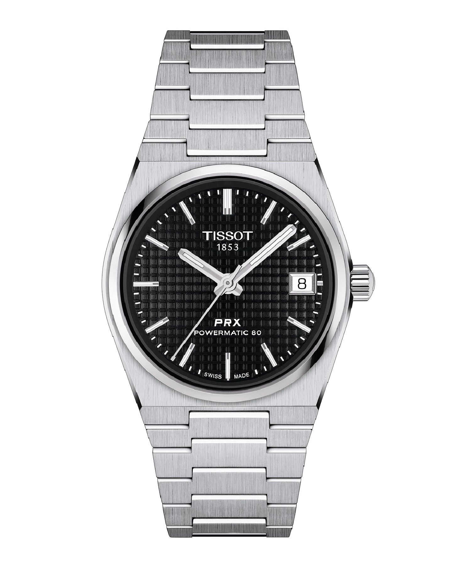 Tissot TISSOT PRX 35MM POWERMATIC 80 H Black Dial T137.207.11.051.00 Watch