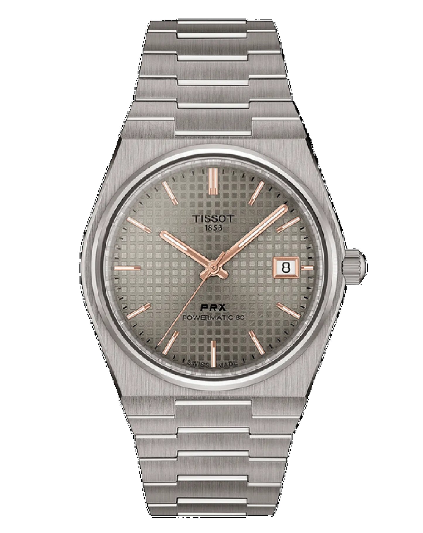 Tissot POWERMATIC 80H Grey Dial 38,00mm T137.807.44.061.00