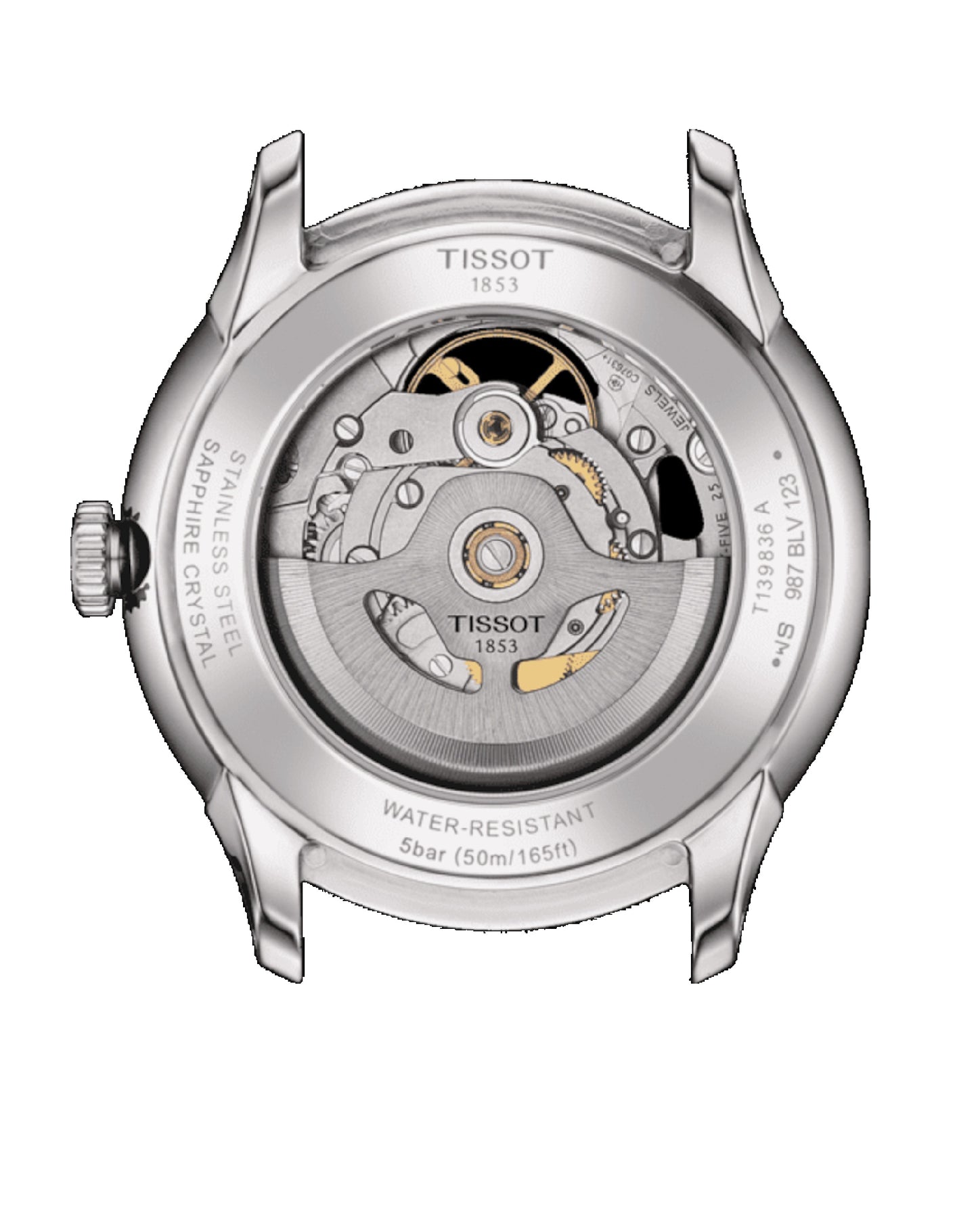 T139.836.11.048.00 Tissot SQUELETTE Automatic Powermatic 80