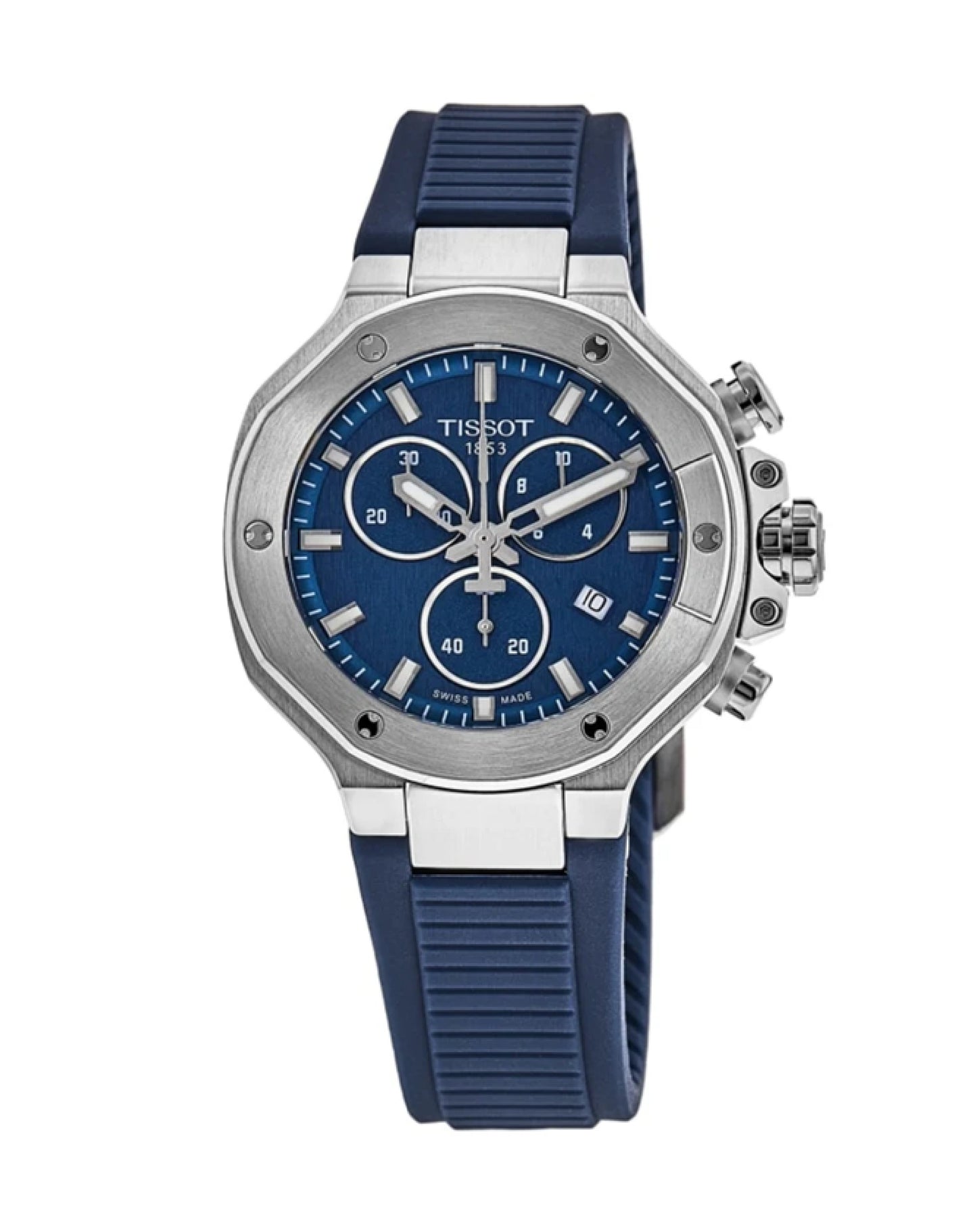 T141.817.17.041.00 T-Race Chronograph Blue Dial 38 MM
